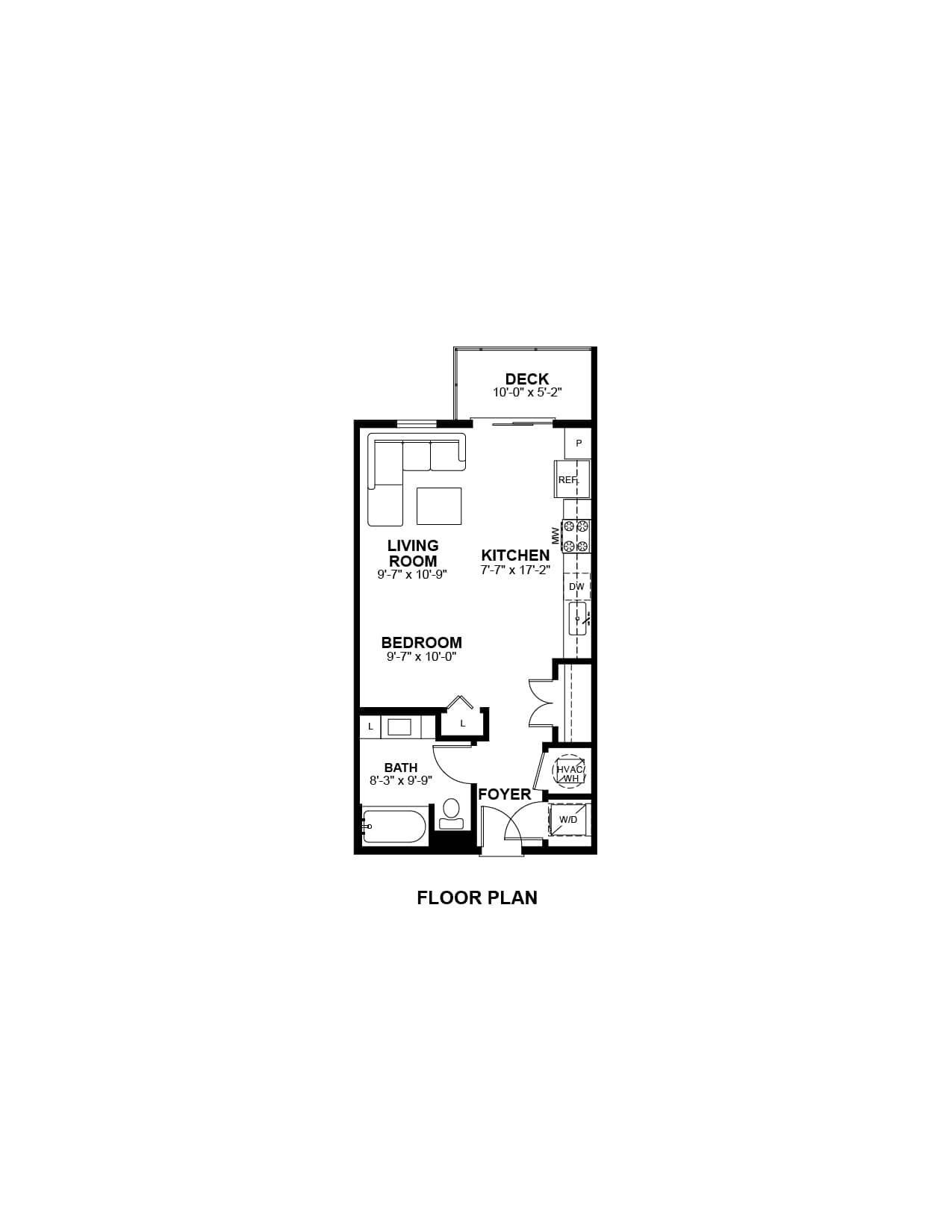 E1 floor plan