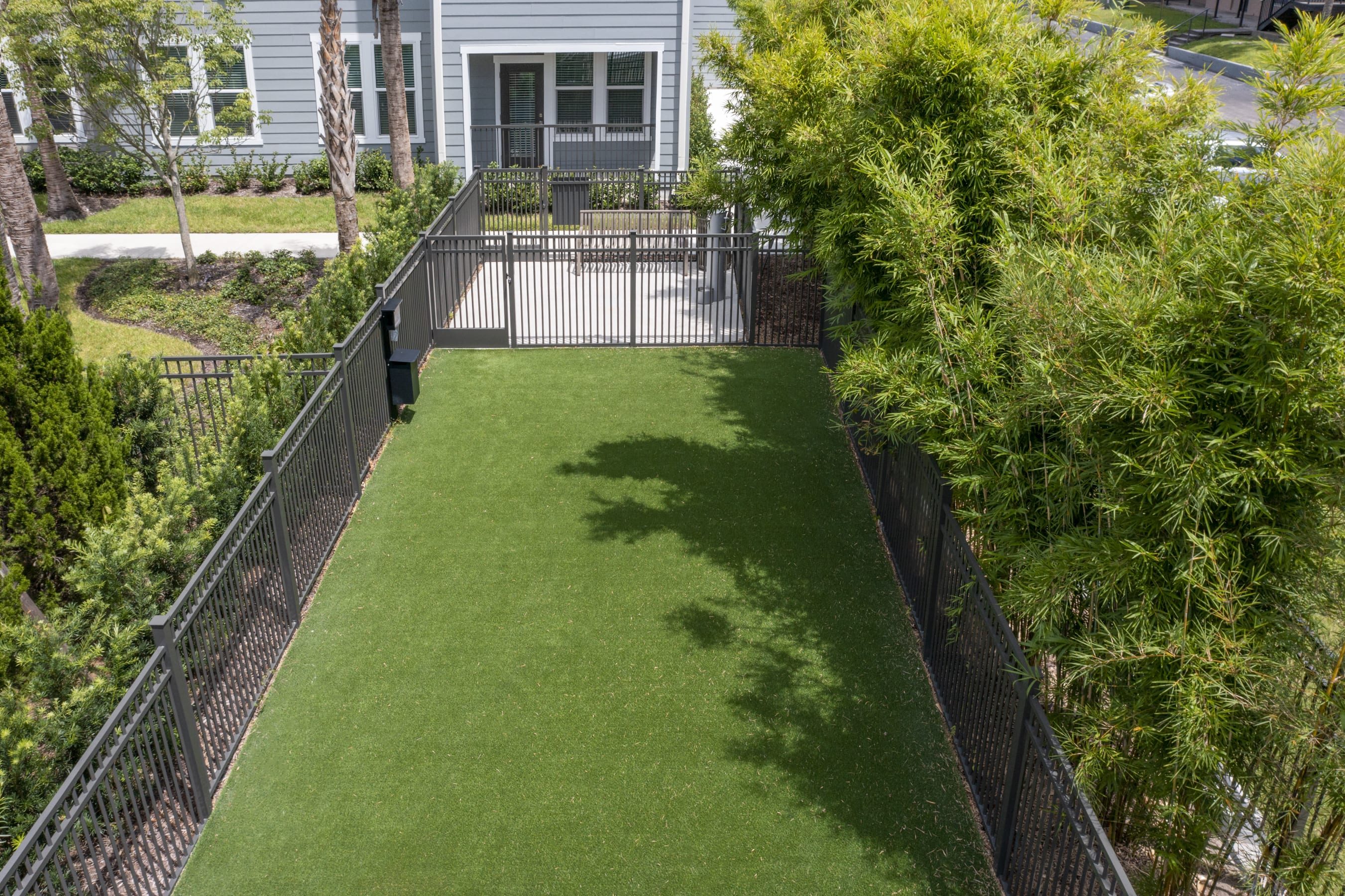 Dog park at Waverly Terrace