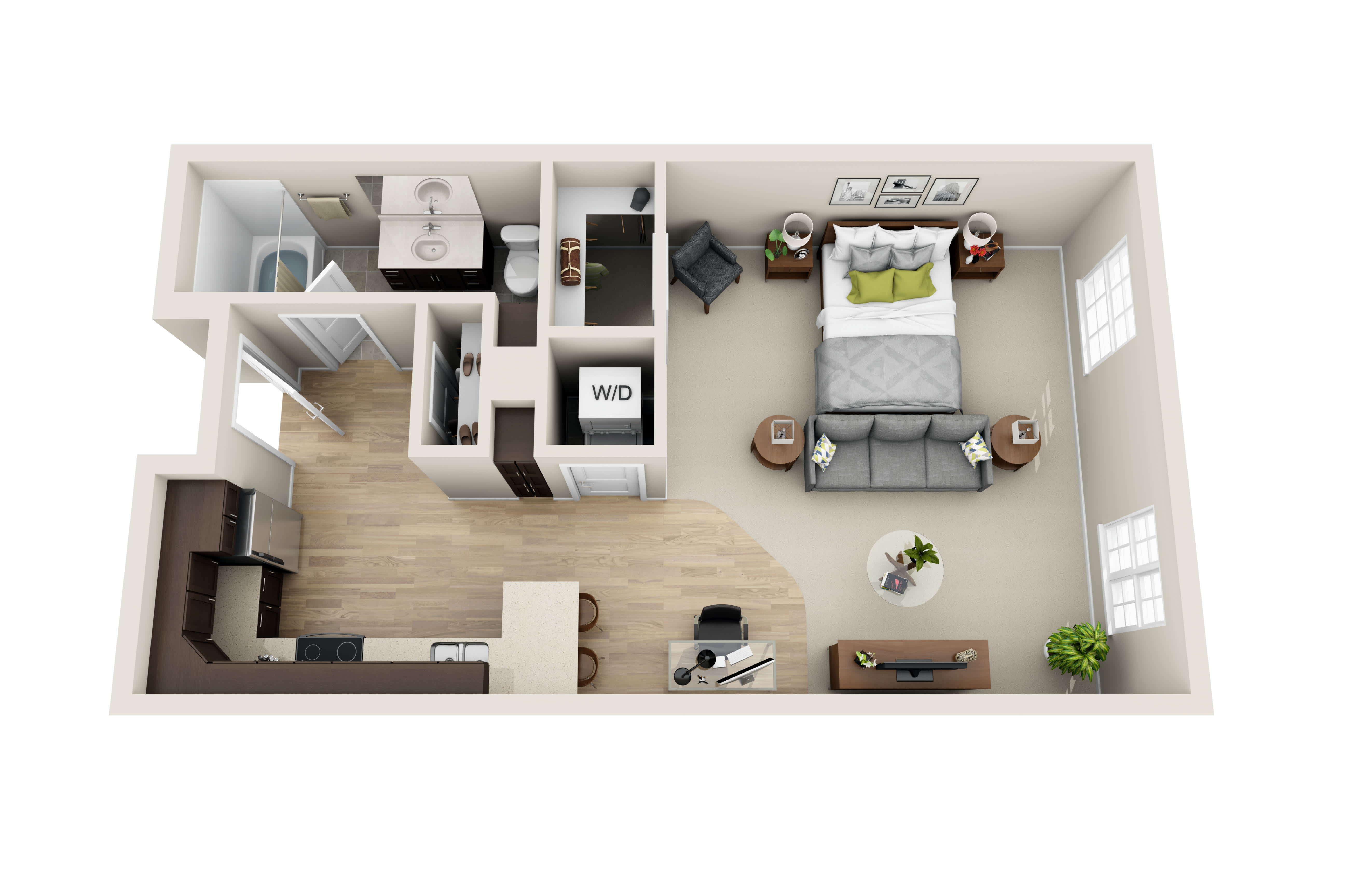 Cardinal Point Apartments S5 floor plan