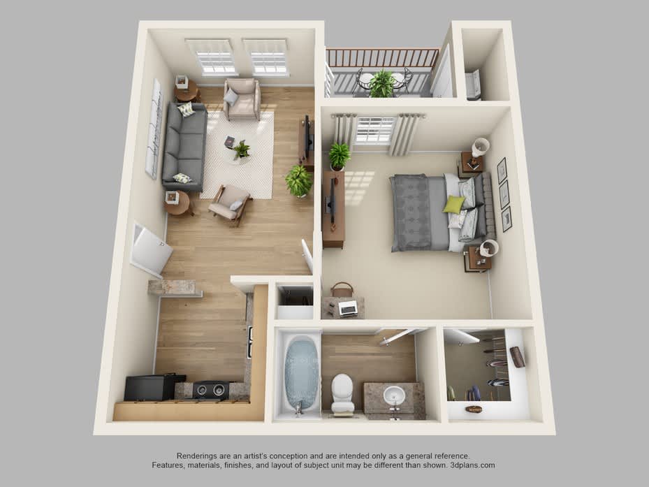 A1A floor plan