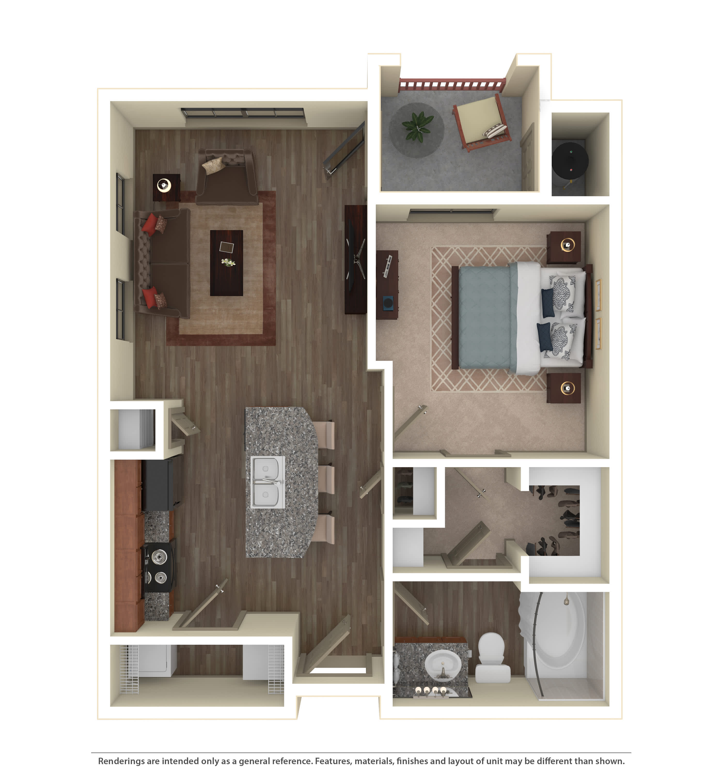 A1A The Piccolino floor plan