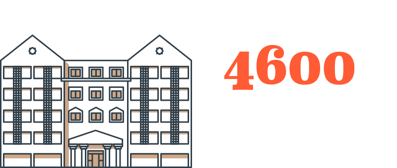A building with the number 4600 and the text E. Kentucky on a green background.