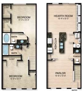 Mirabeau II floor plan