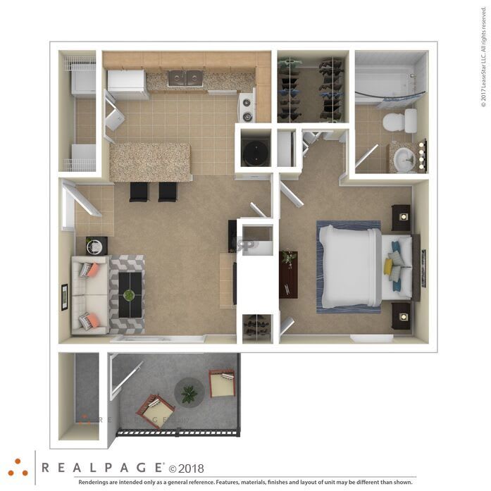 Studio floor plan