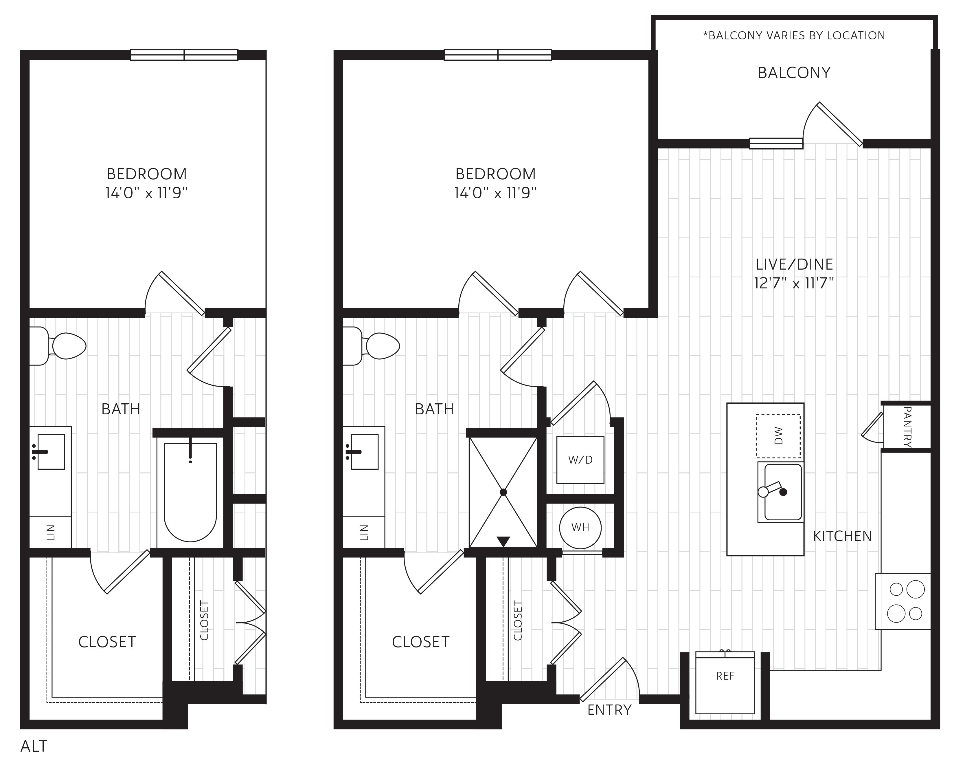 A1 floor plan