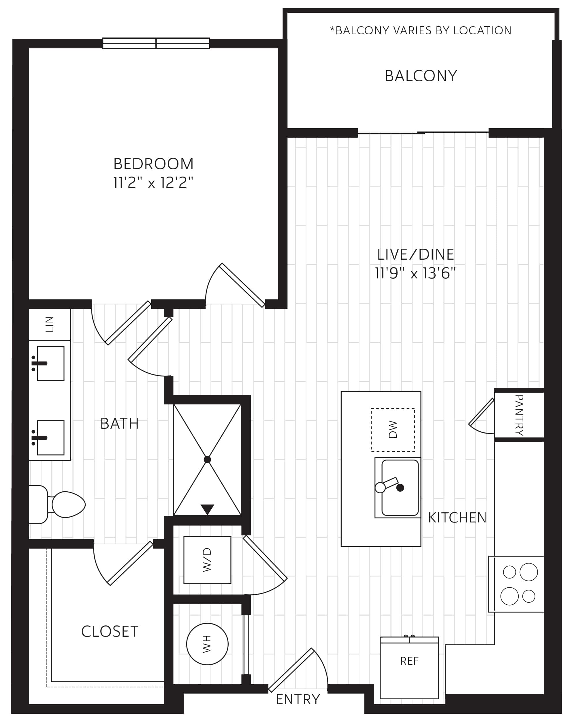 A1.1 floor plan