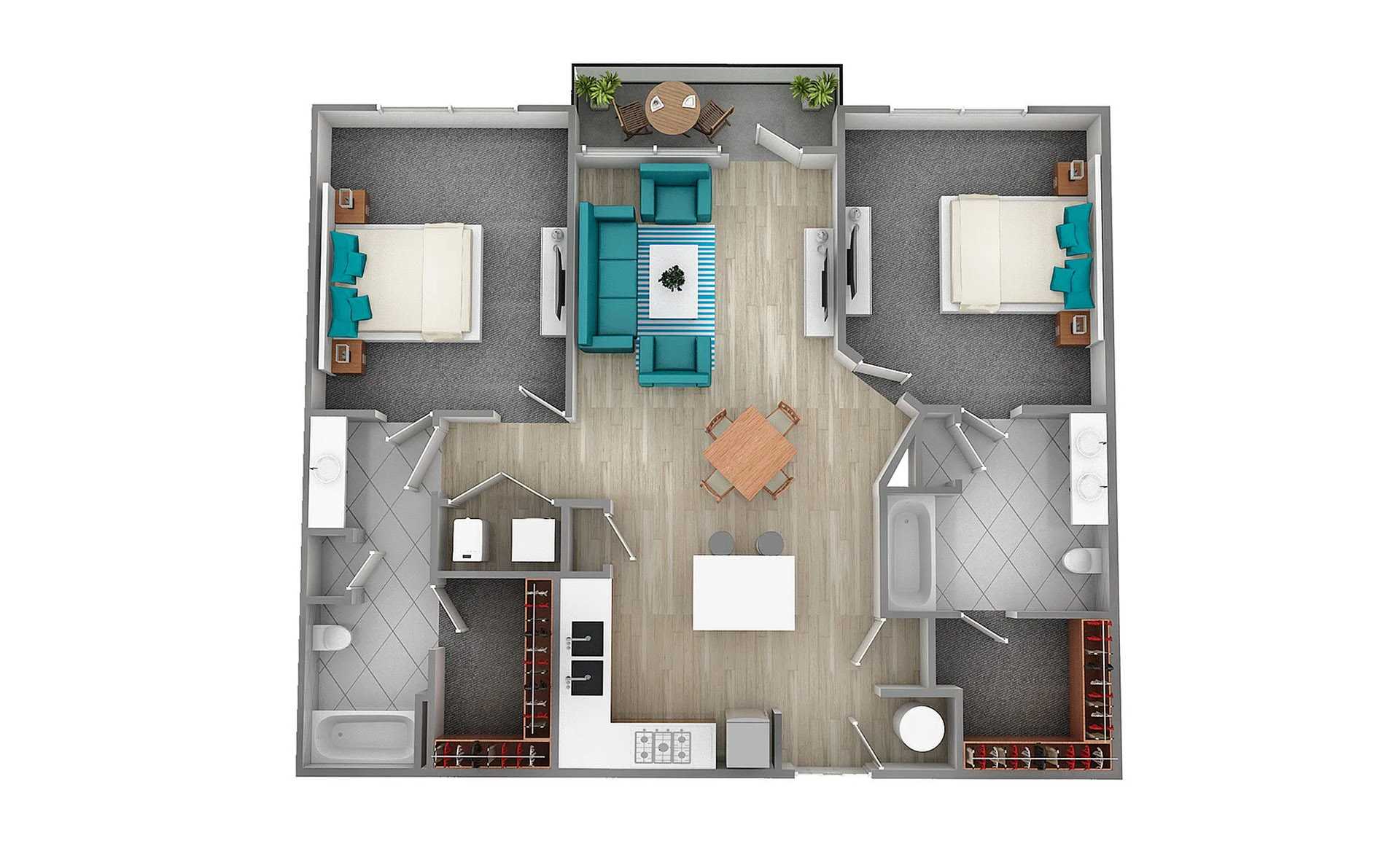 B2 floor plan