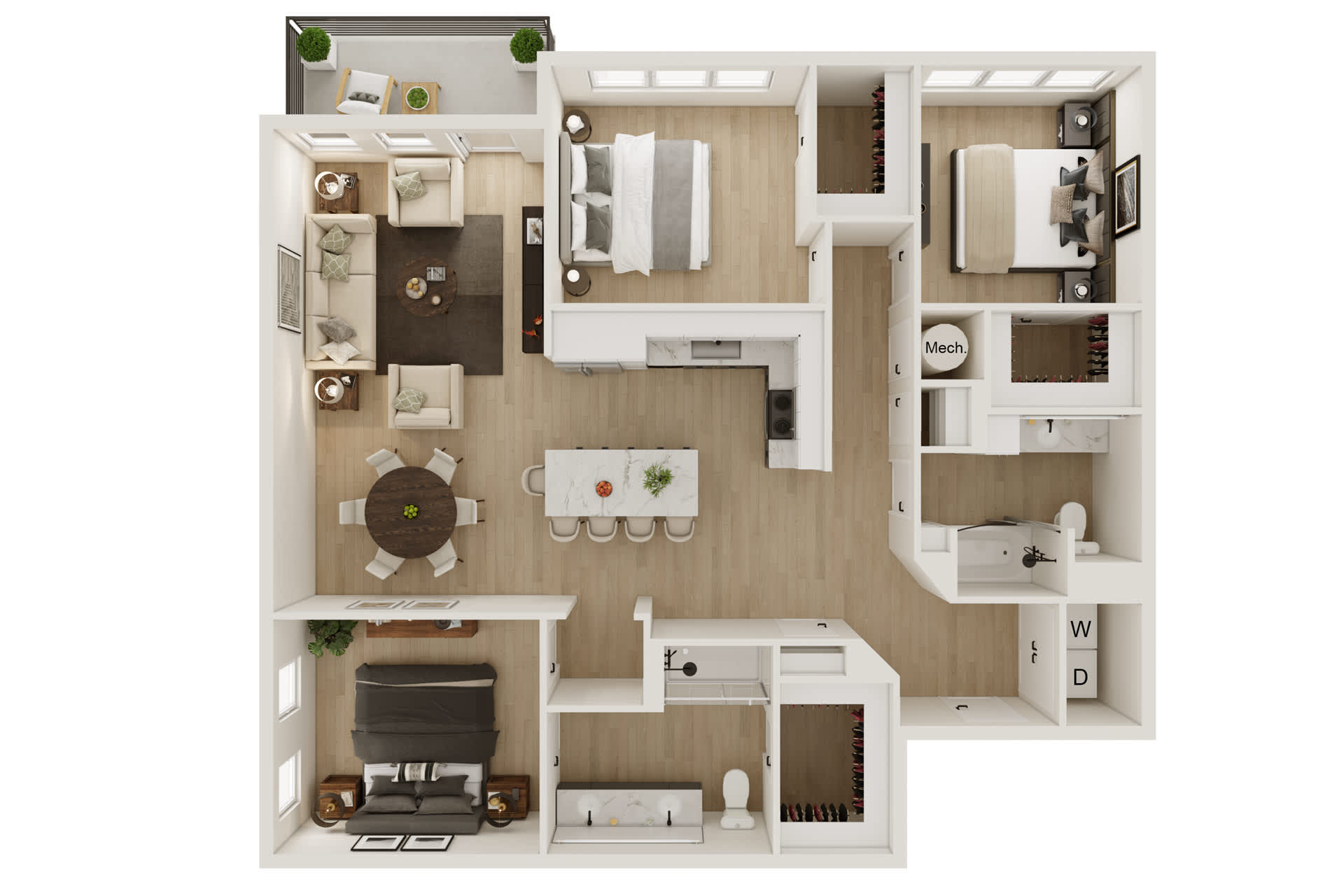 CLARITY floor plan