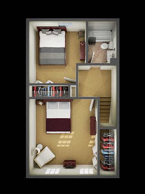 #411 floor plan