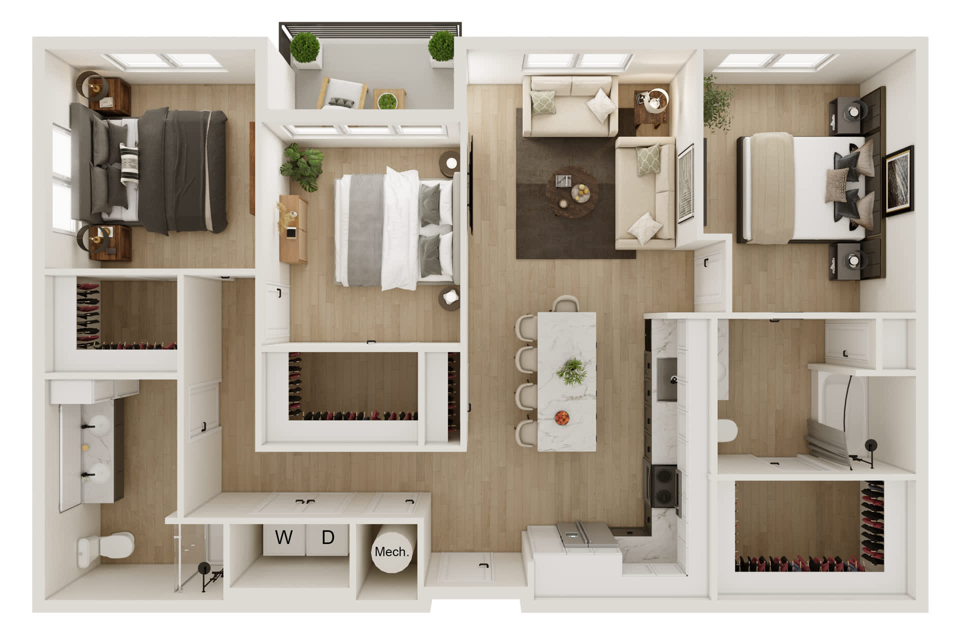 LUMINATE floor plan