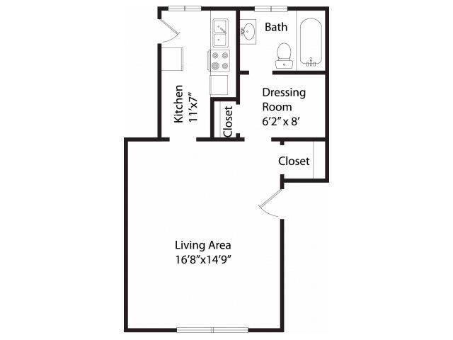 Raleigh Efficiency floor plan