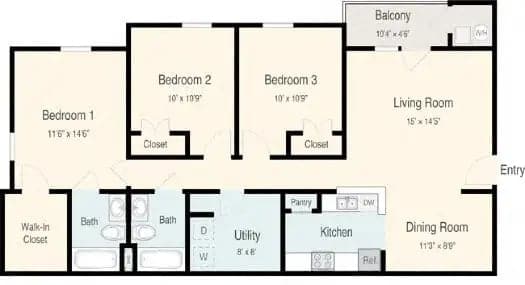 #5520-C floor plan