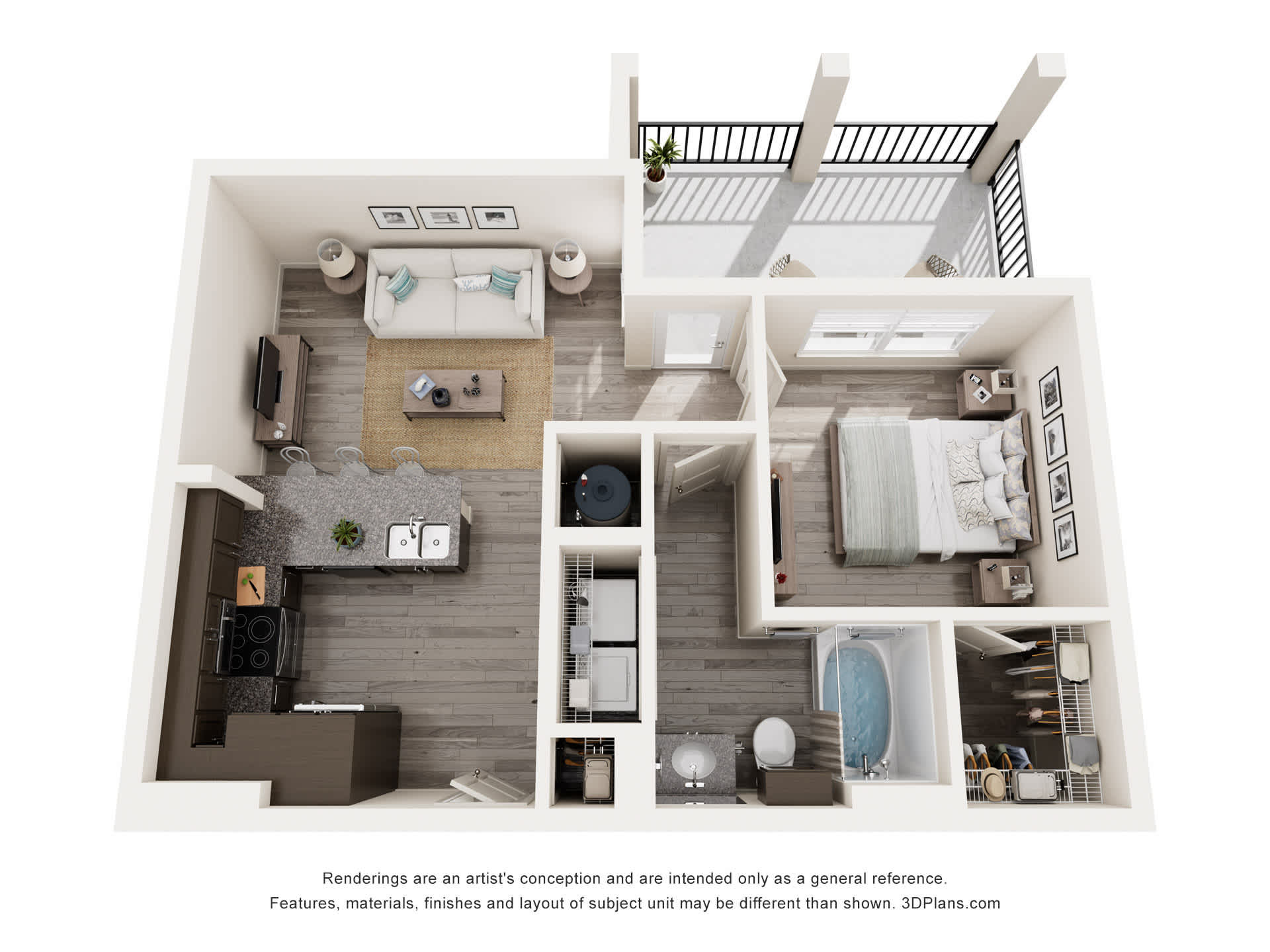 A1 floor plan