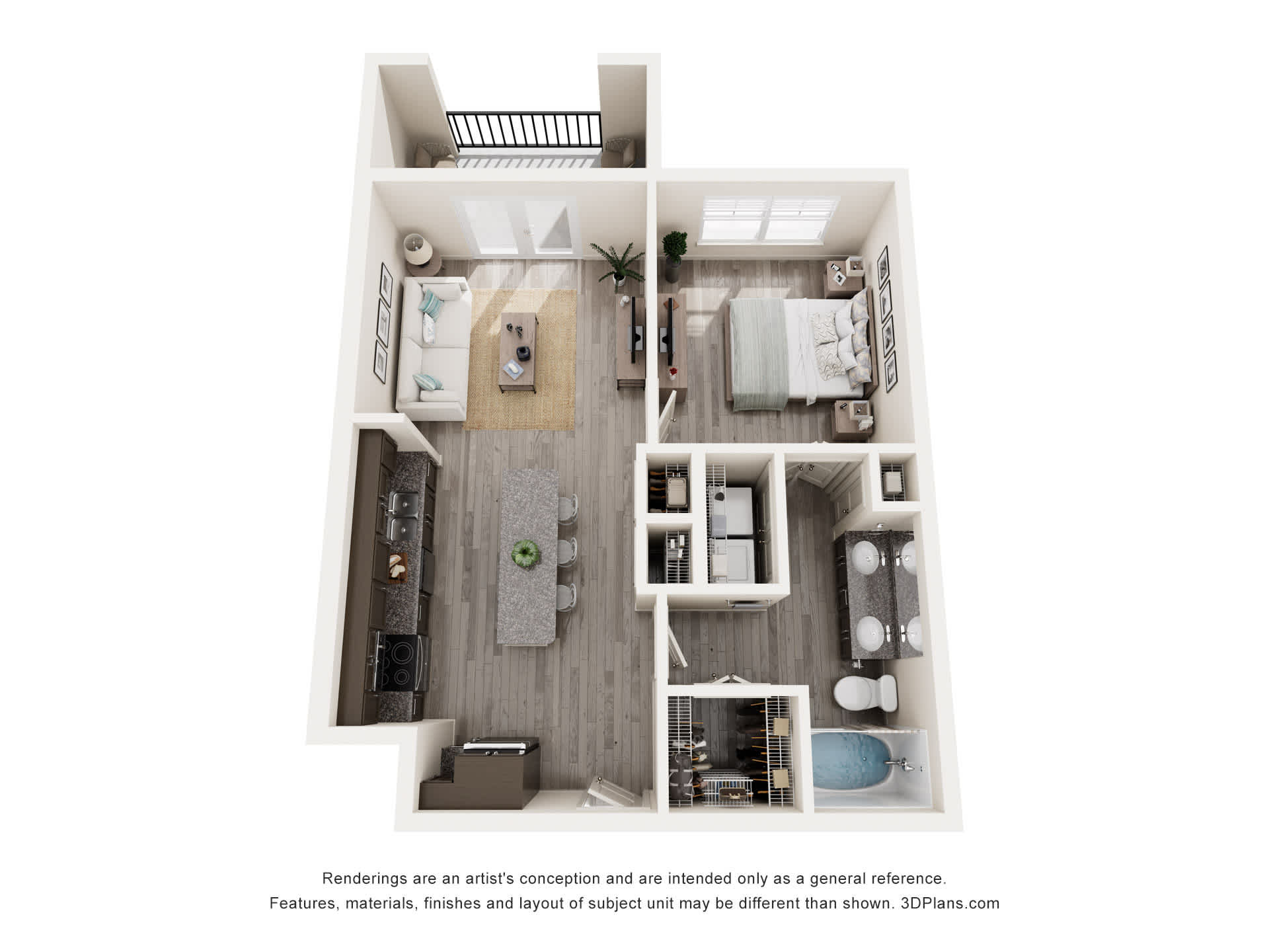 A2 floor plan