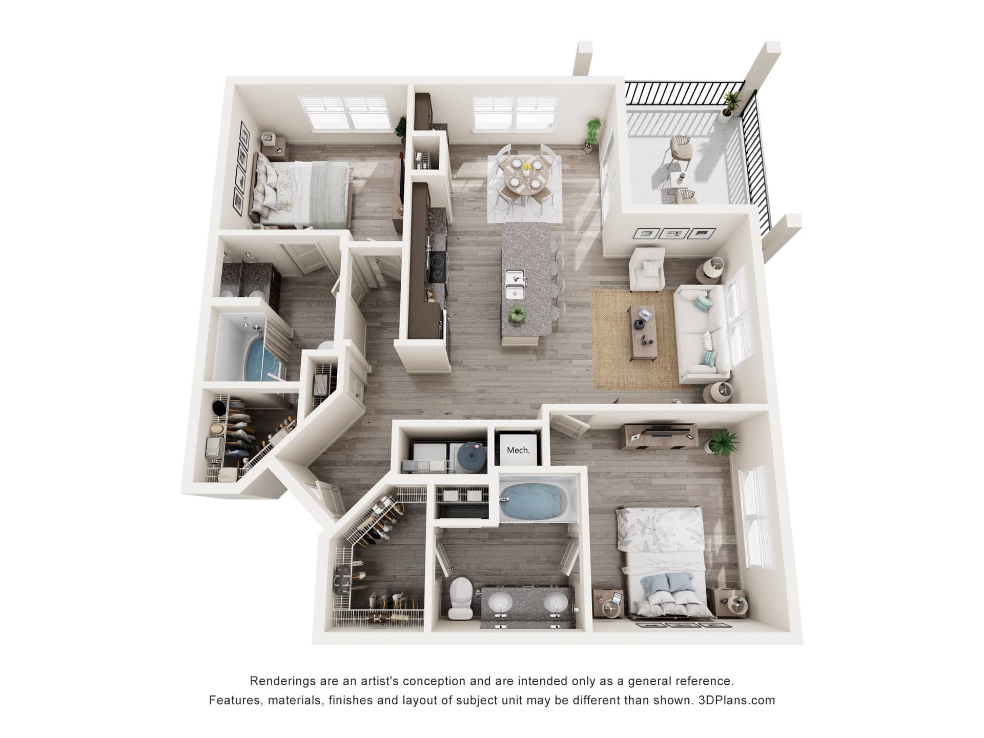 B3 floor plan
