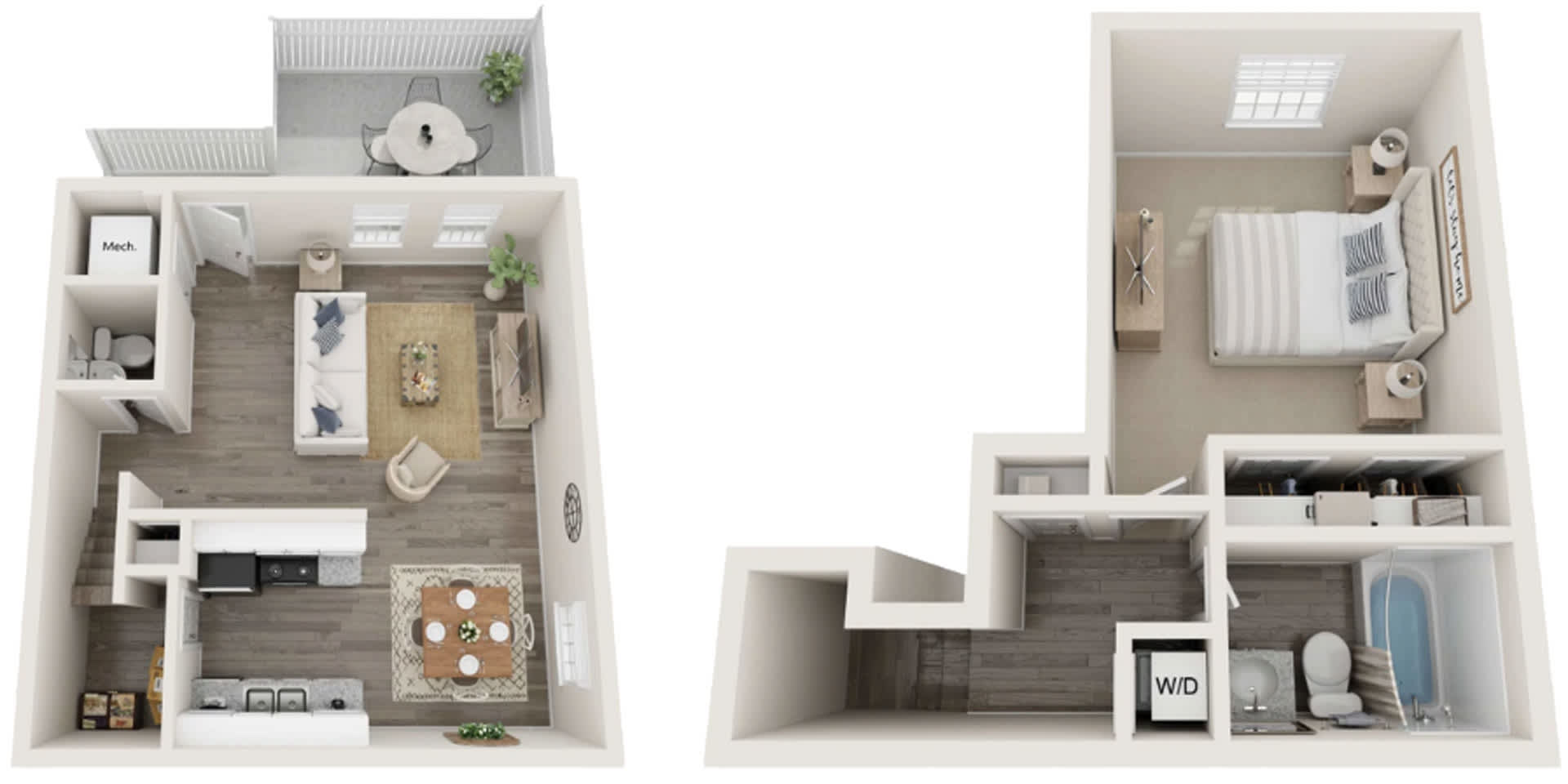 The Maple Townhome floor plan