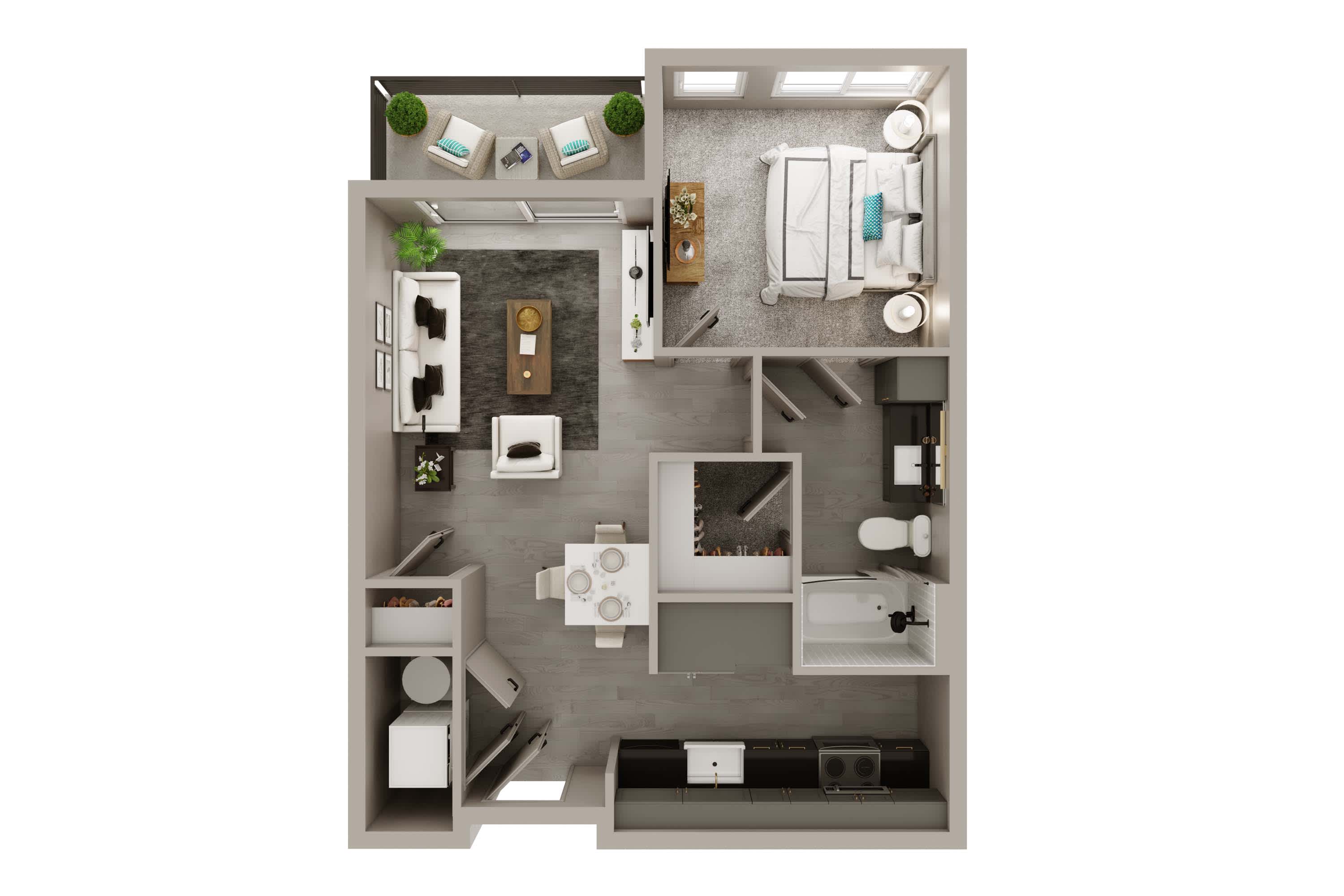 A1 floor plan