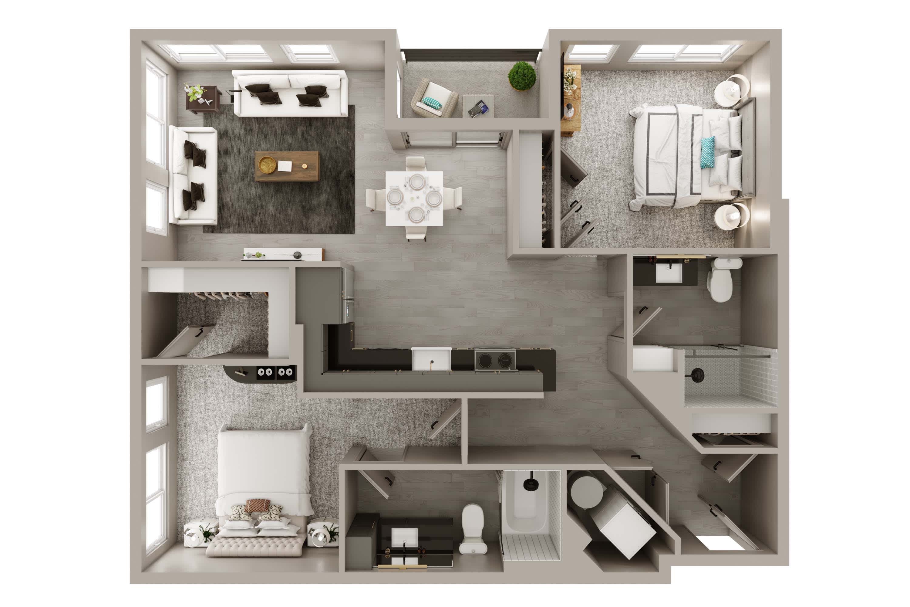 B2 floor plan