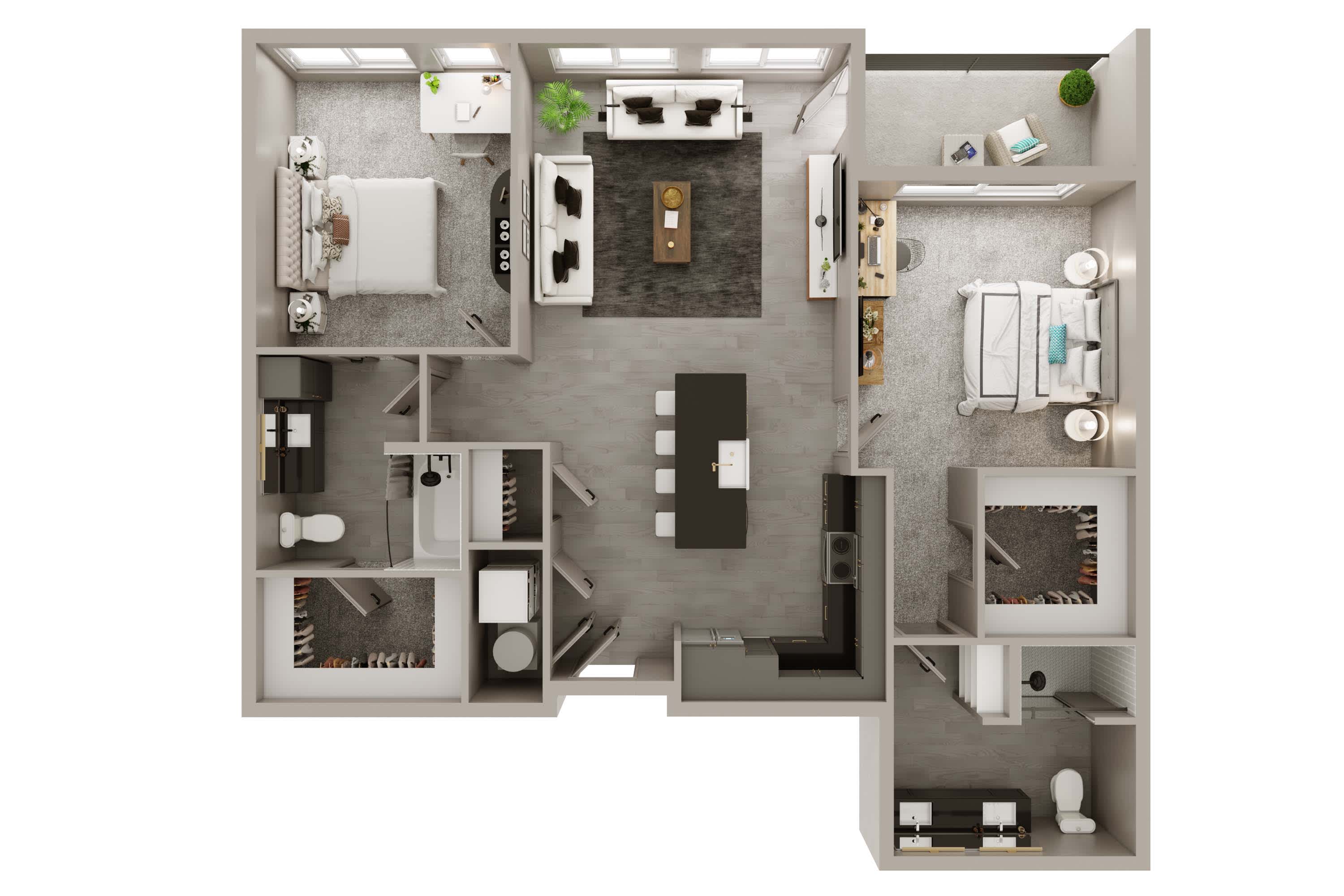 B4 floor plan