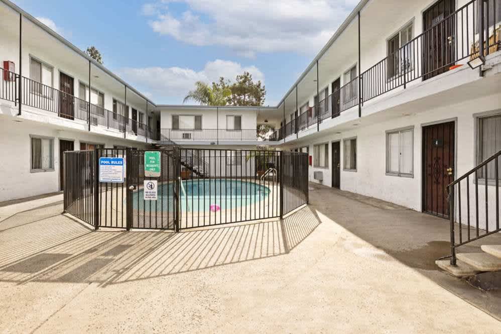 Pool at Terre at 1038 Peach