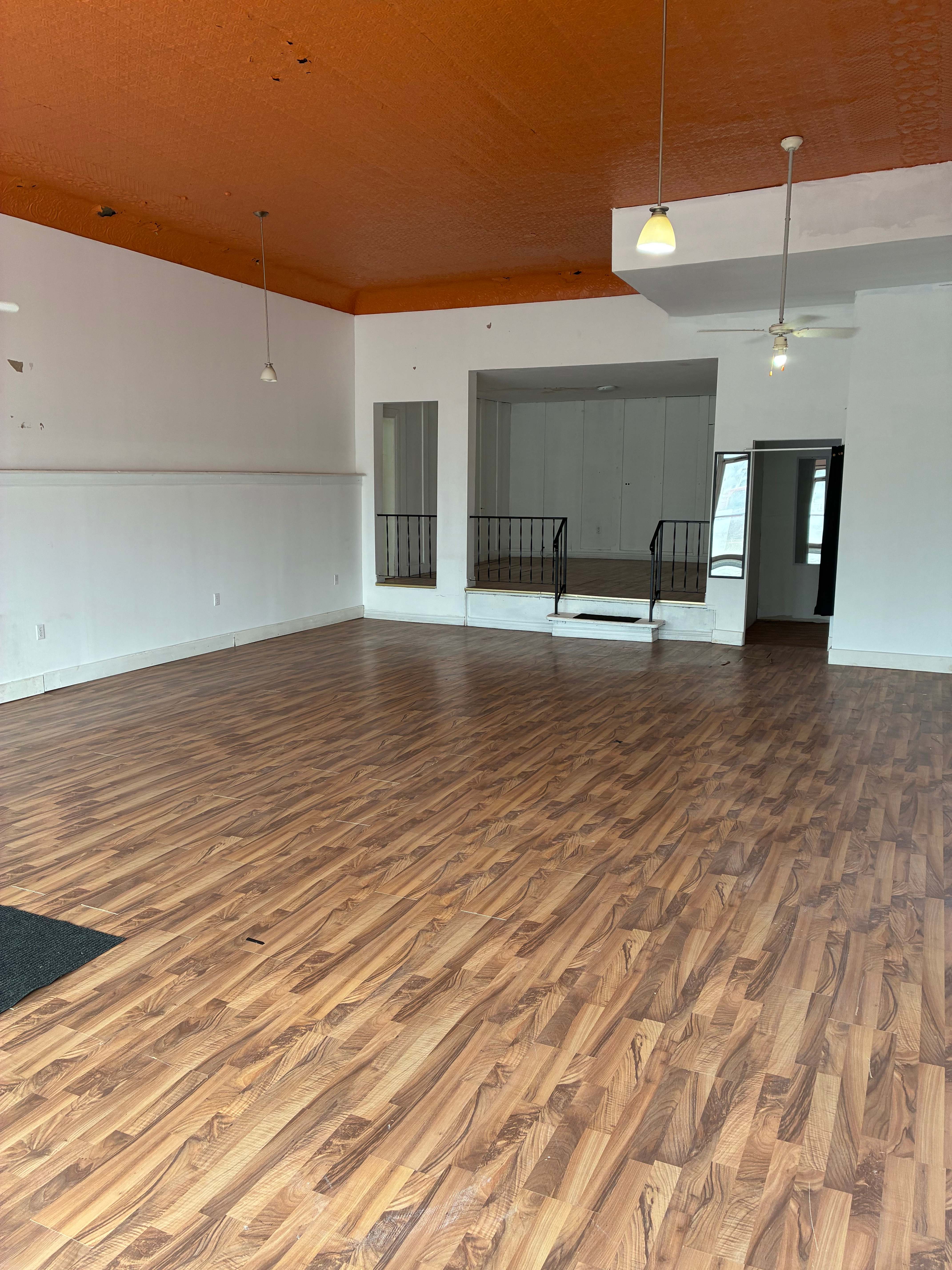 A photo of the interior building