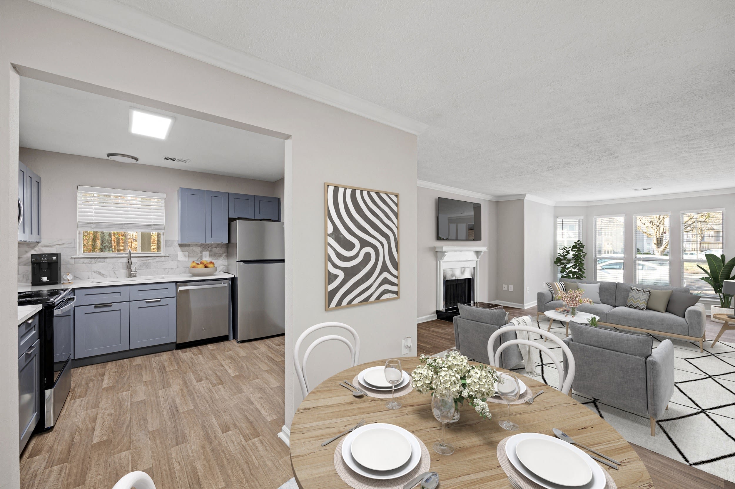 Manchester at Mansell Apartments in Roswell Floorplans