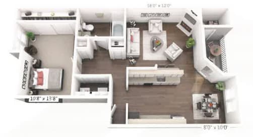 A1 floor plan