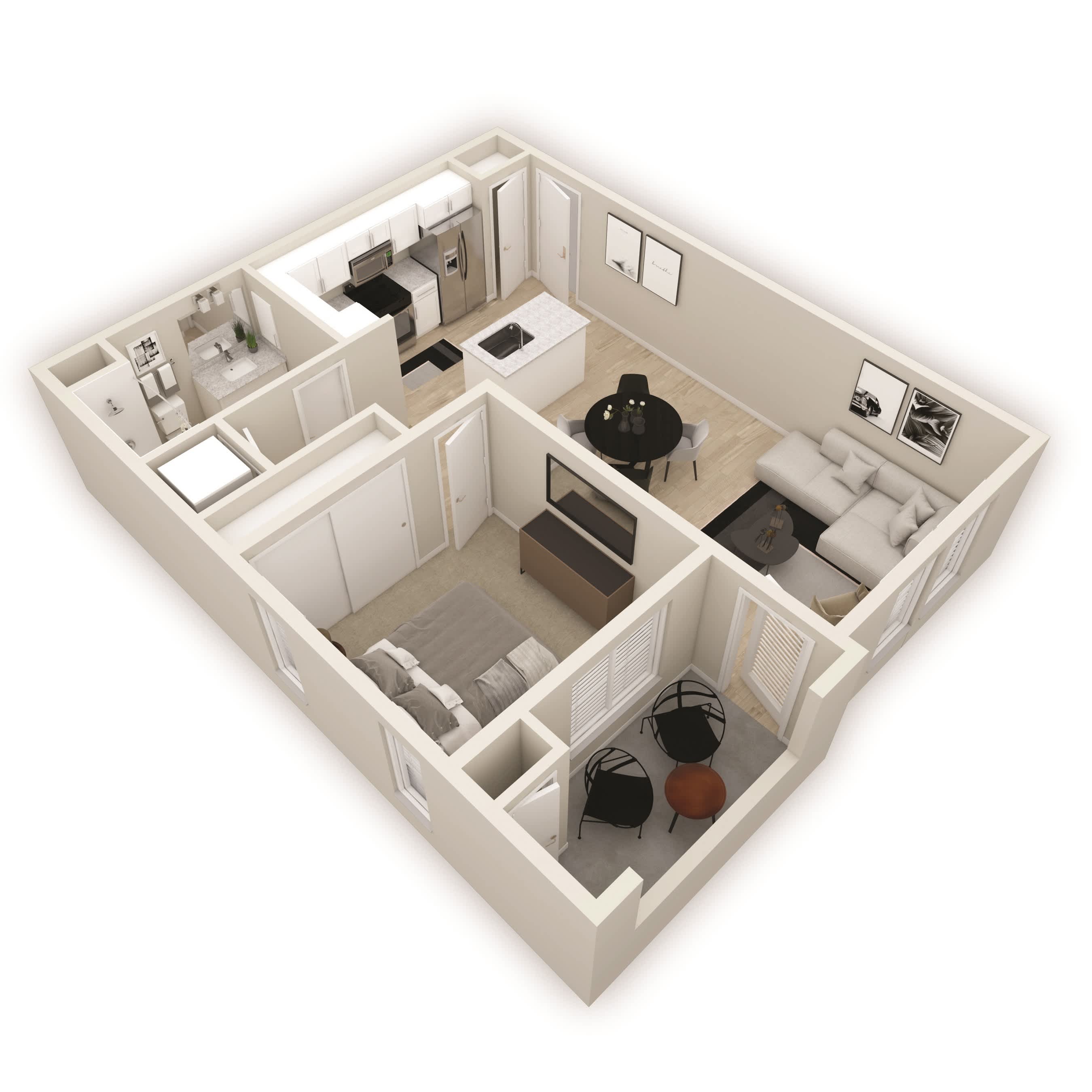 A1 floor plan