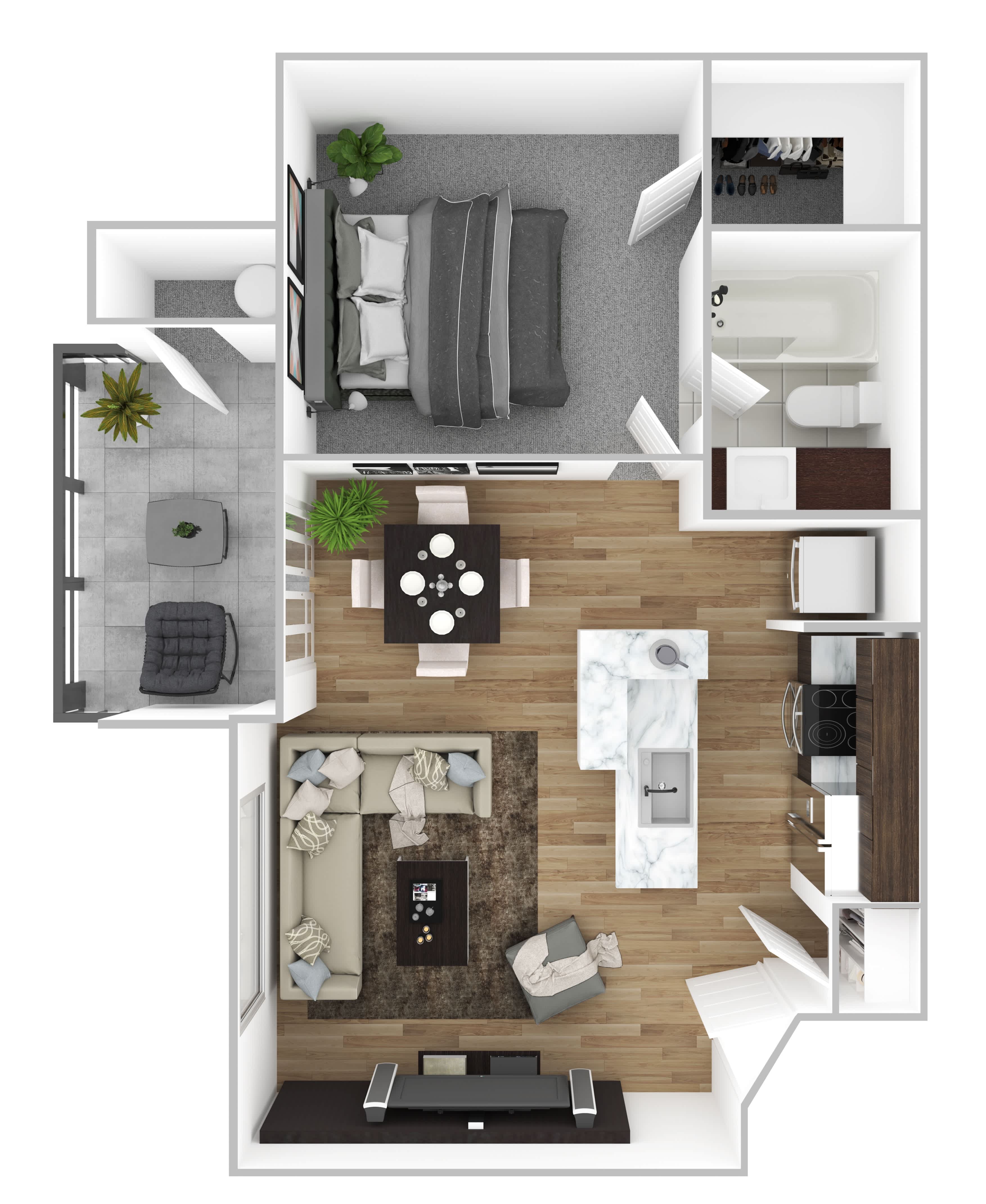 A1 floor plan