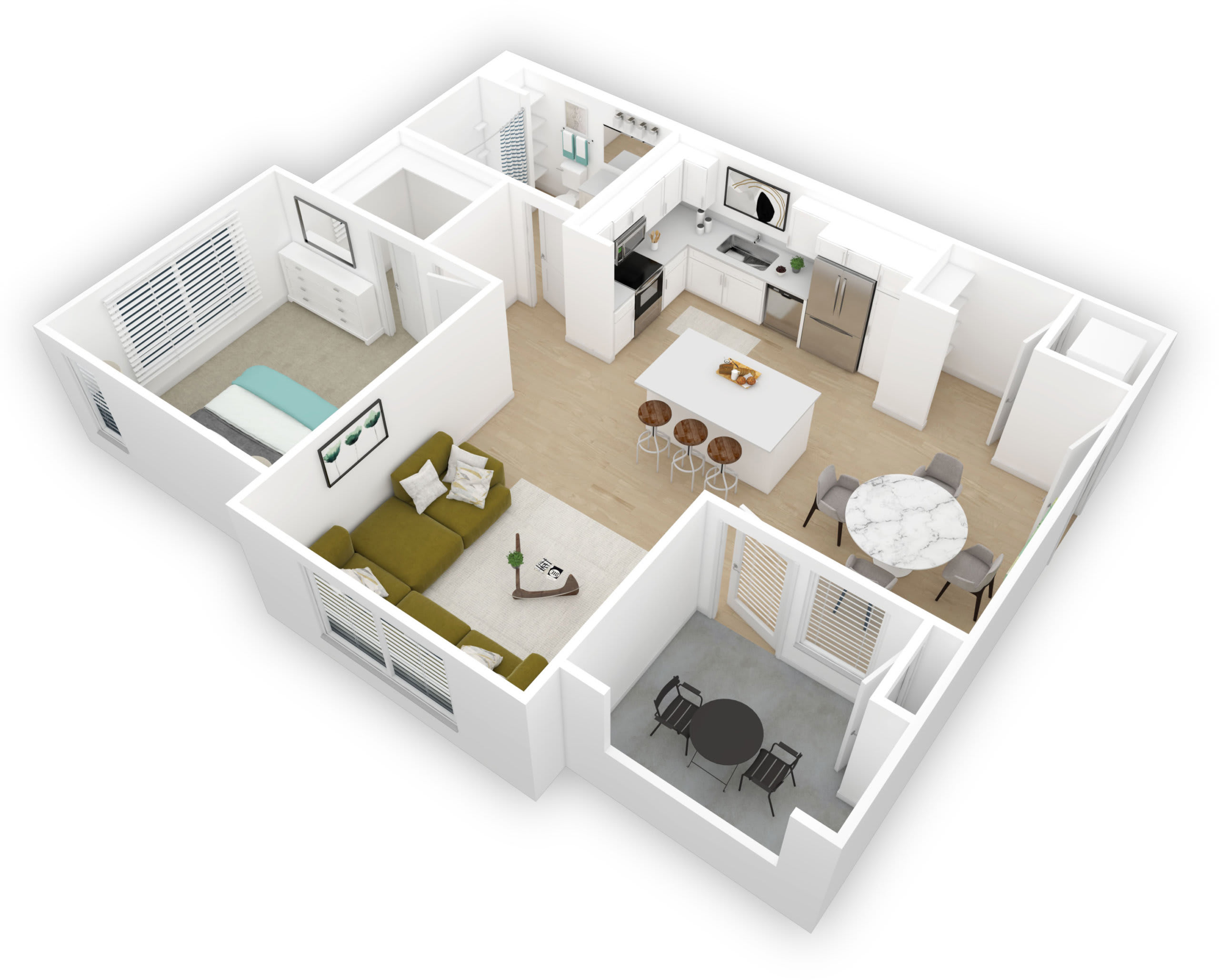 A1 floor plan