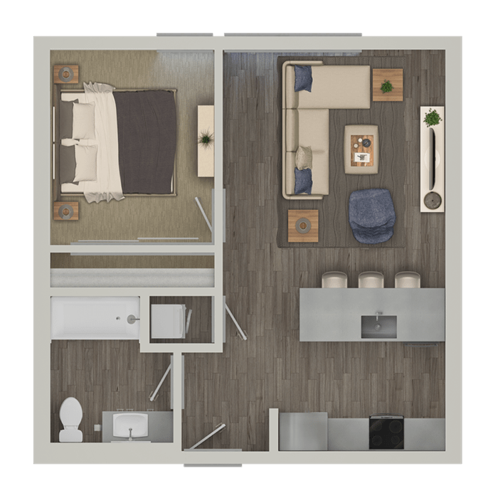 A2 floor plan