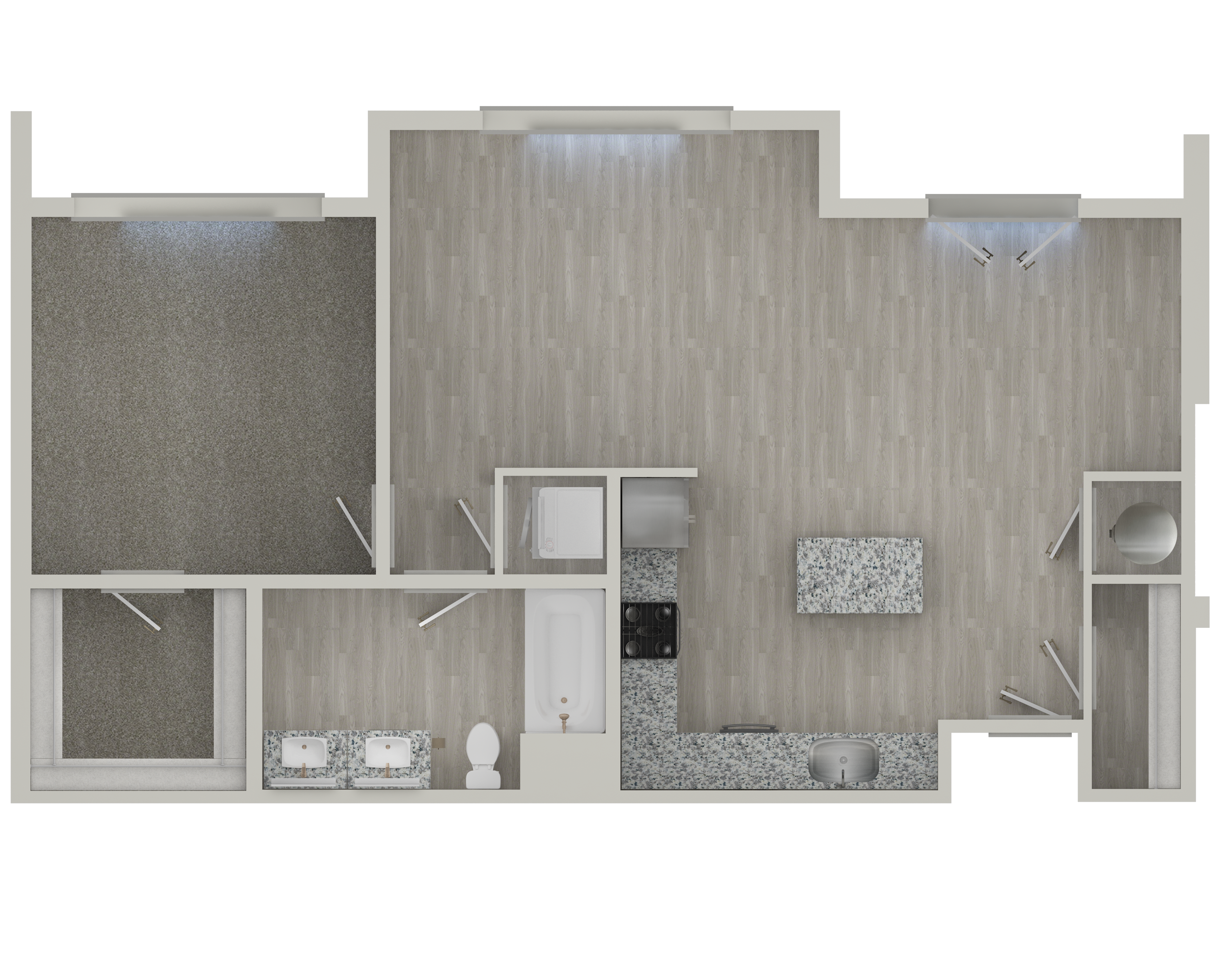 A2 floor plan