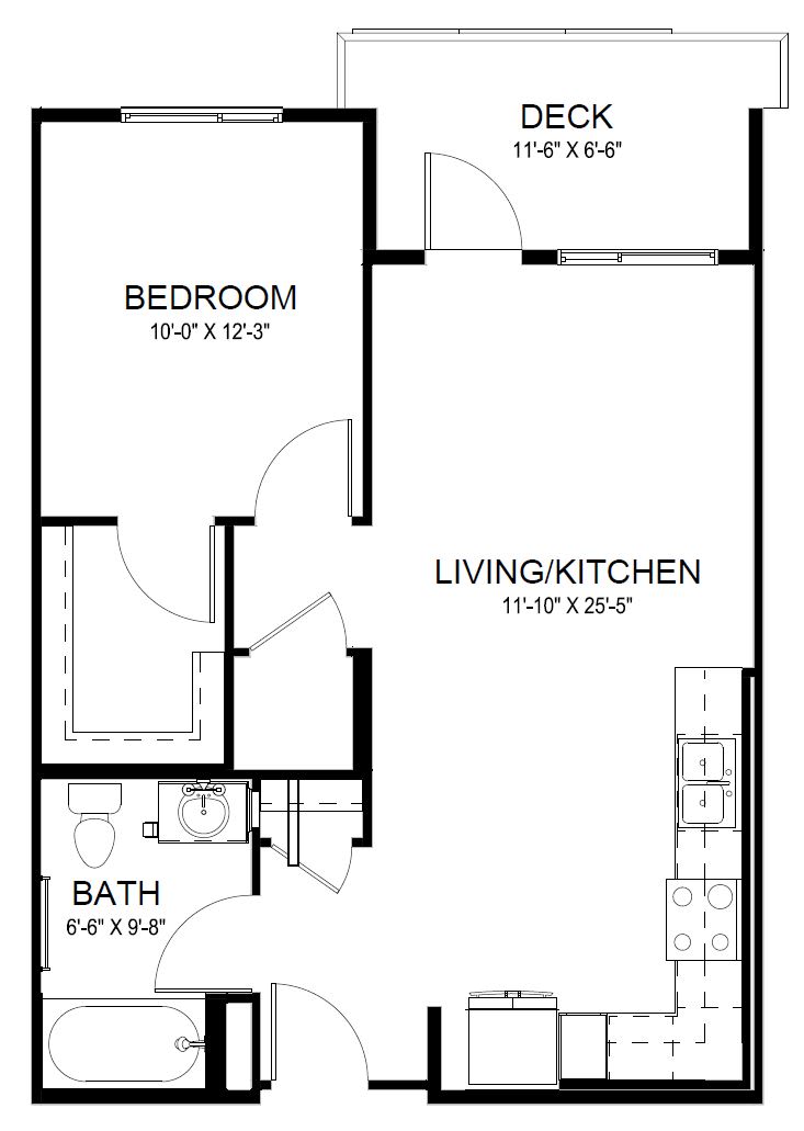 A2 floor plan