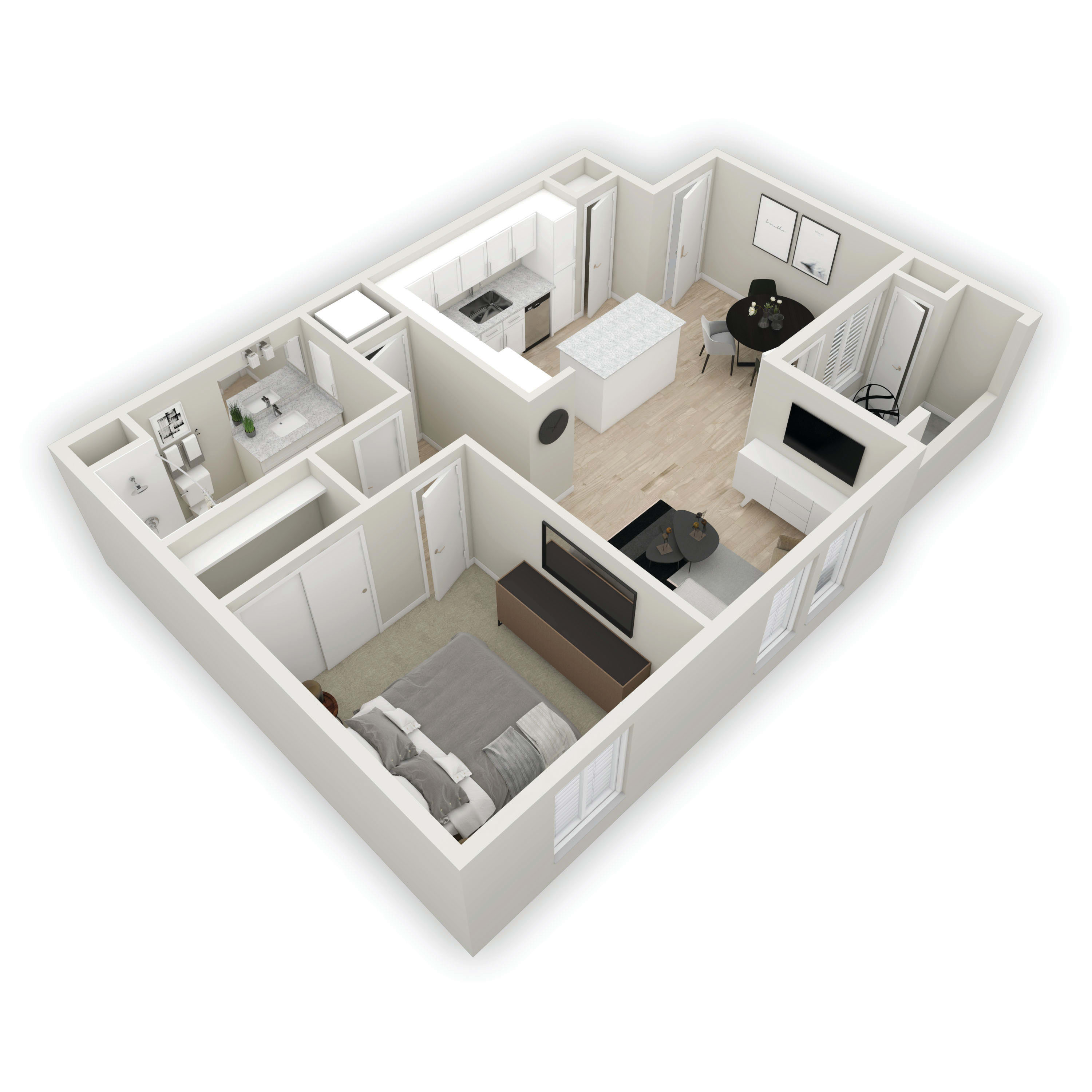 A2 floor plan