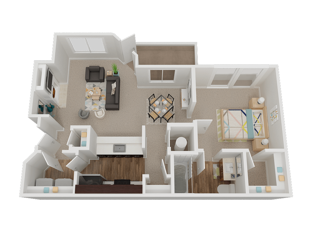A2 floor plan