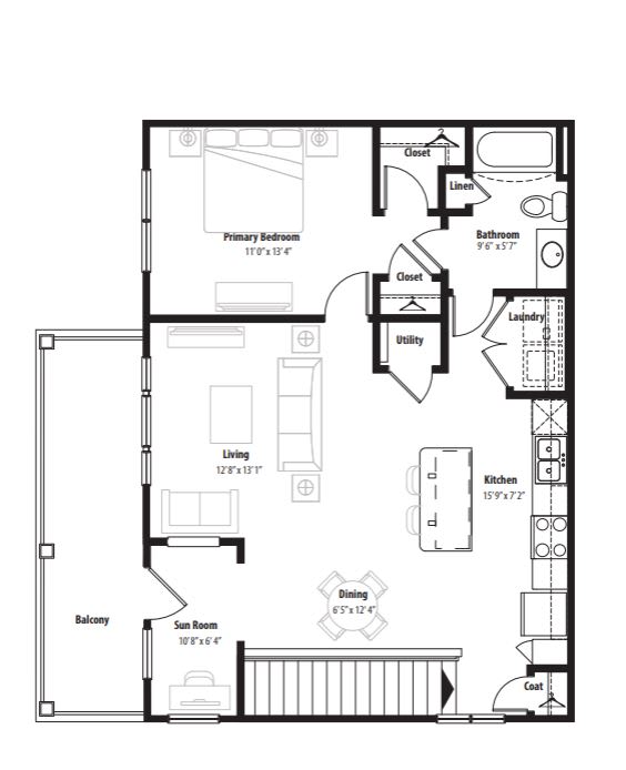 A4 floor plan