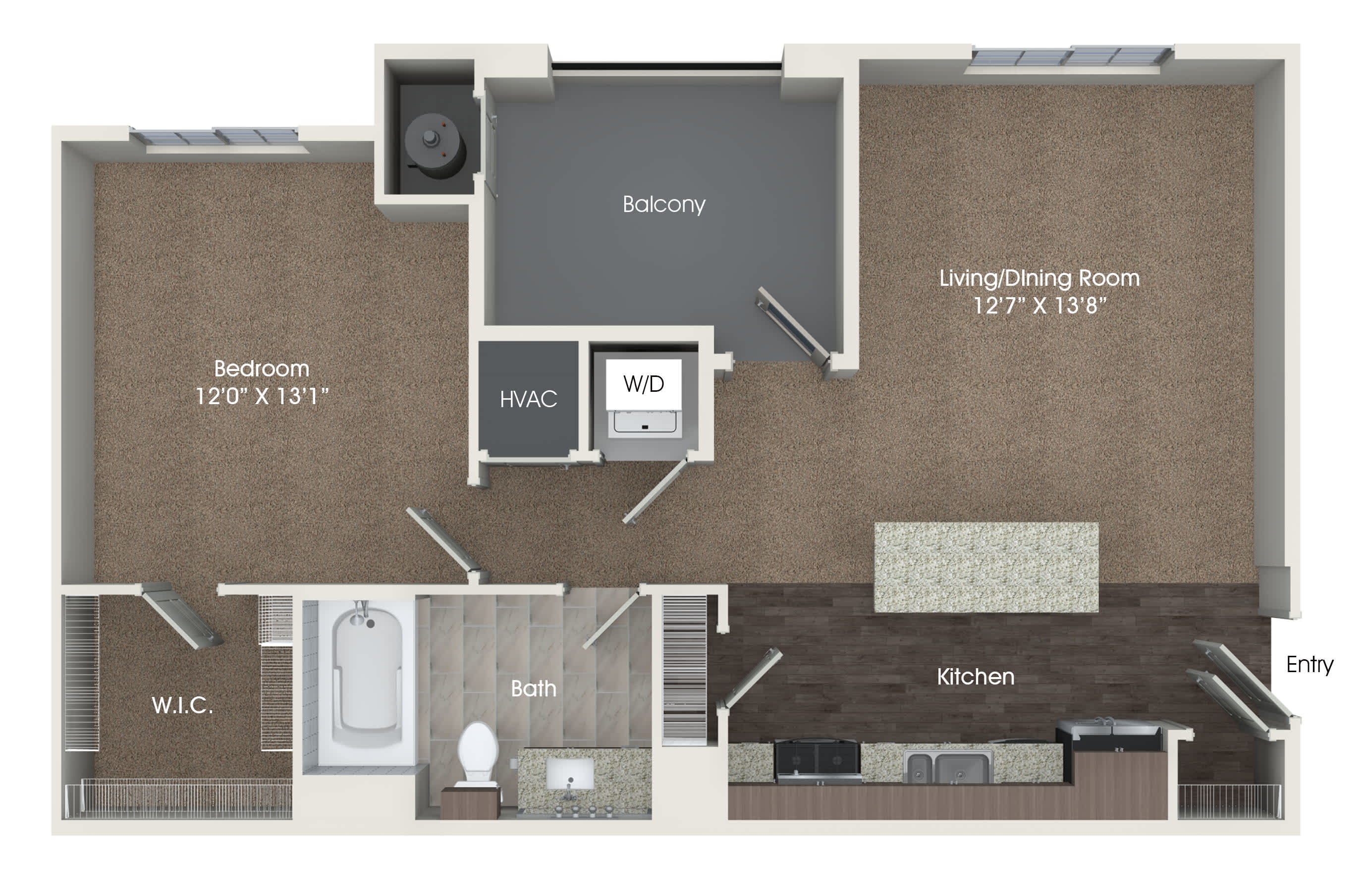 A2 floor plan