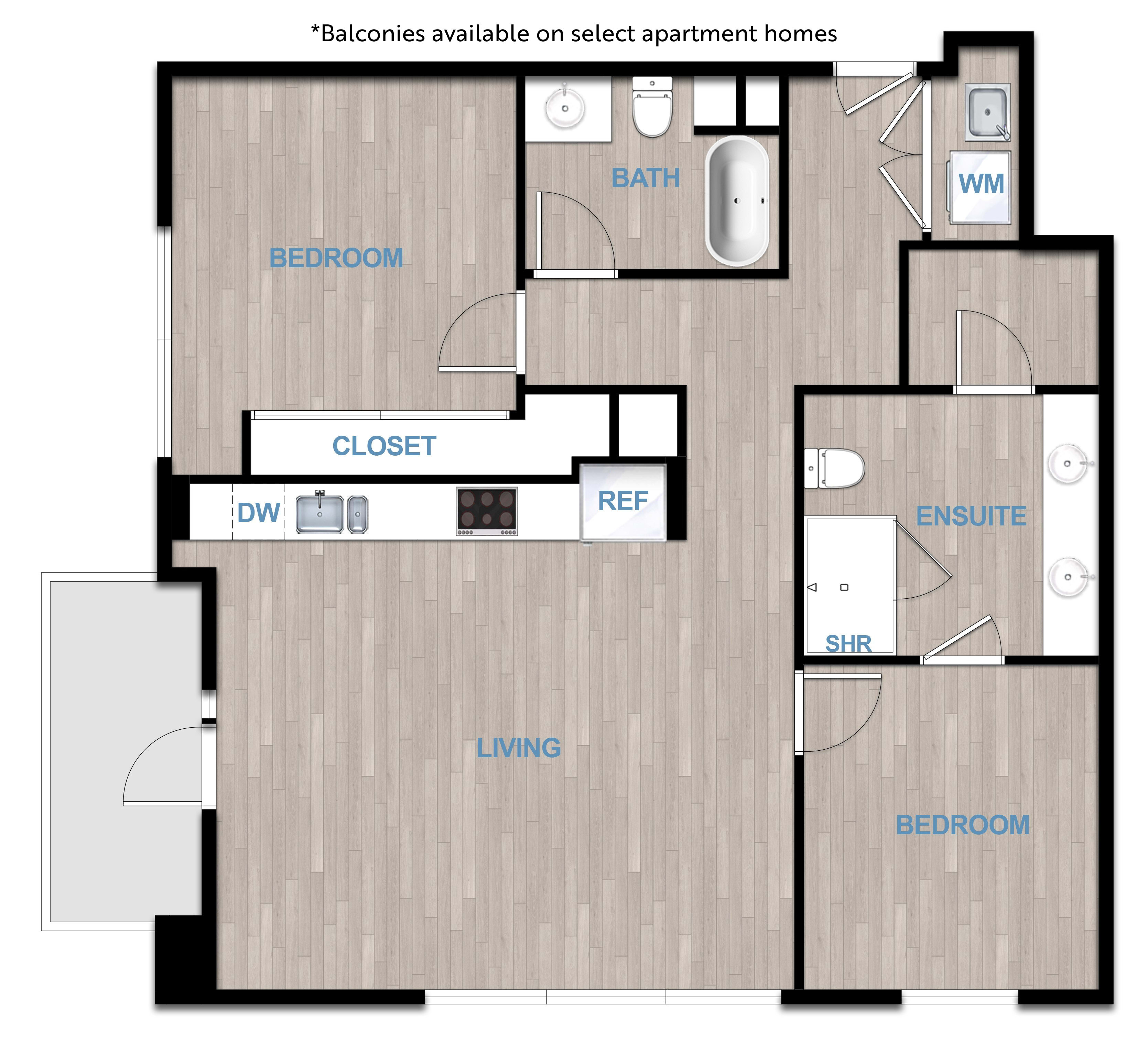 B2 floor plan