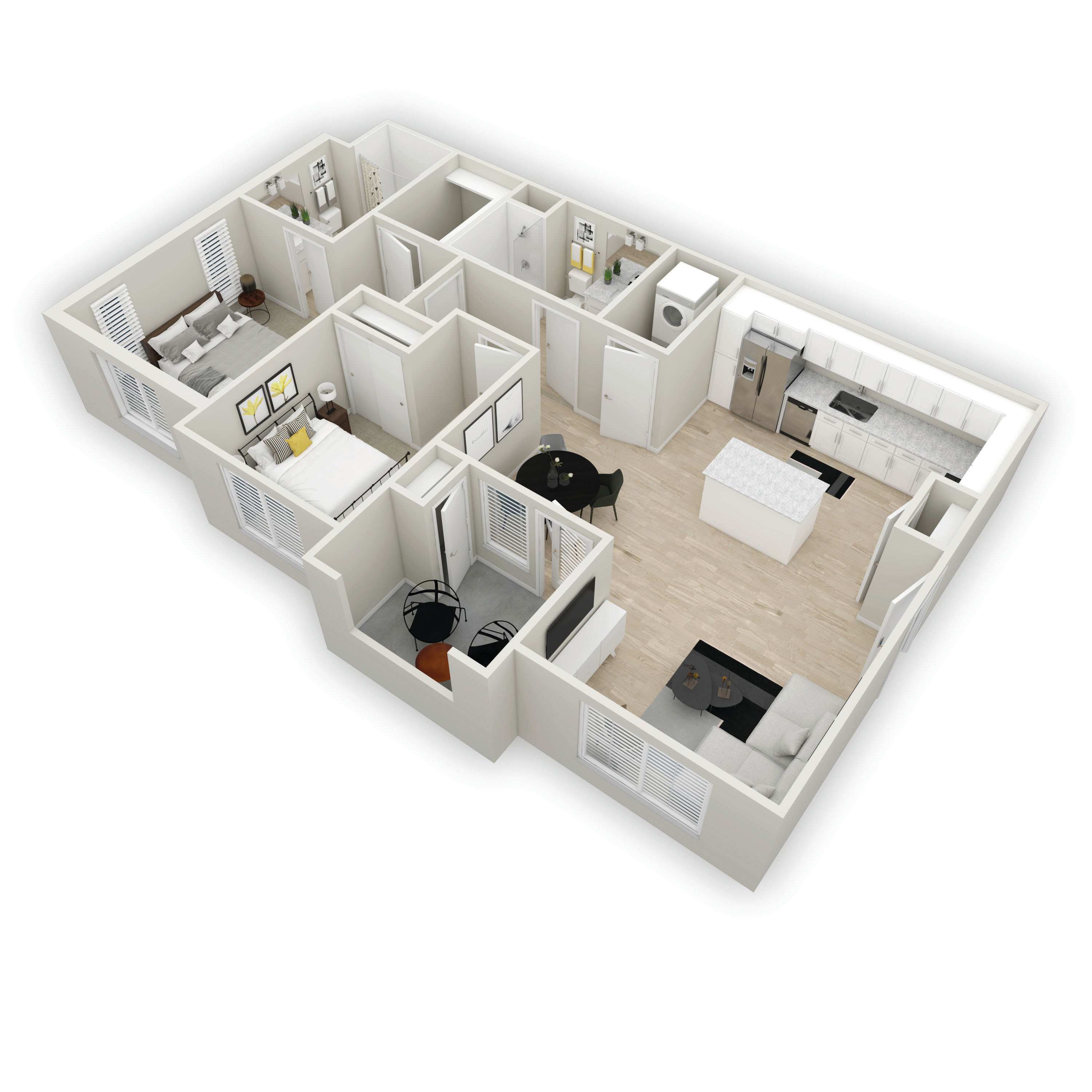 B2 floor plan