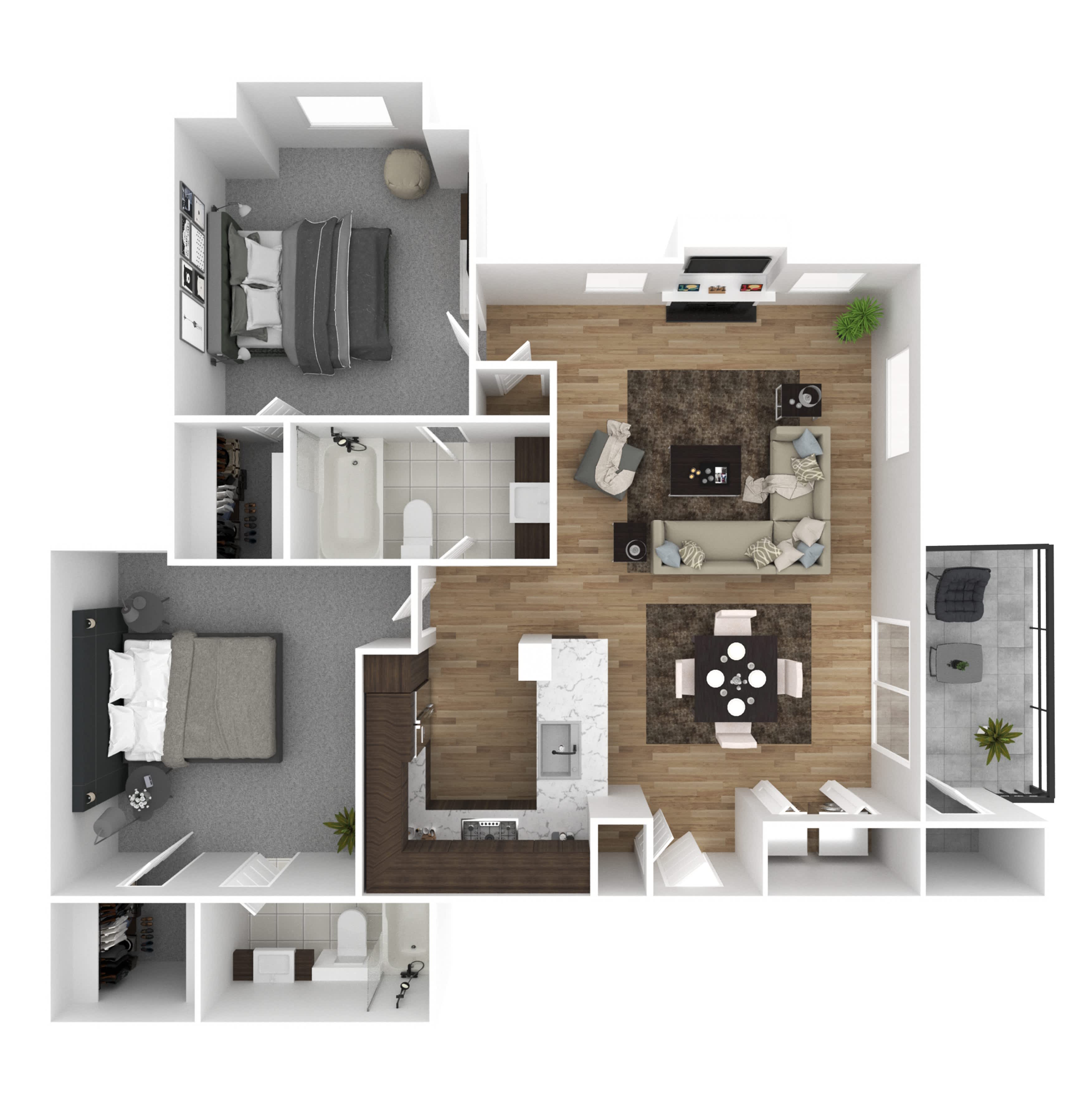 B2 floor plan