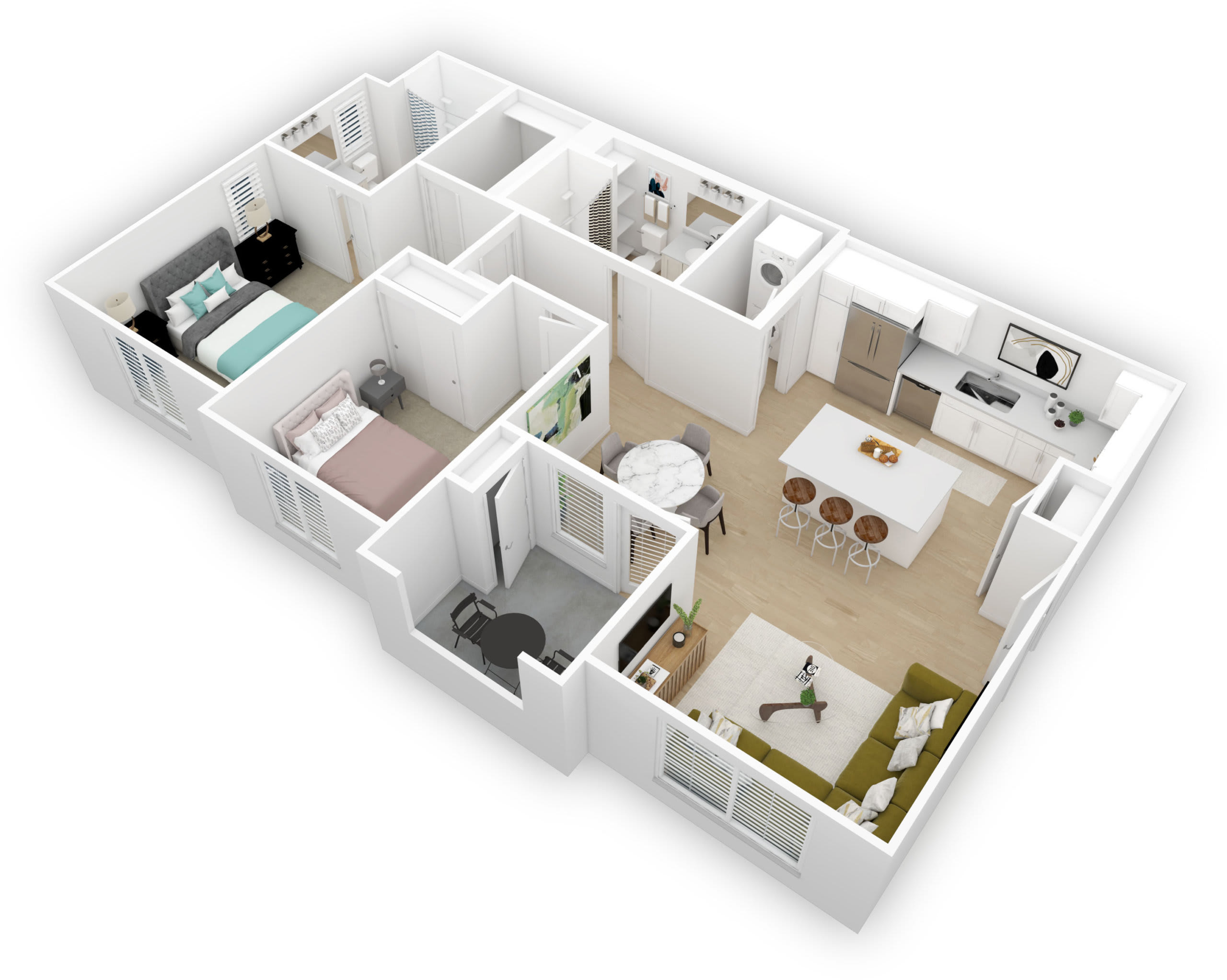 B2 floor plan
