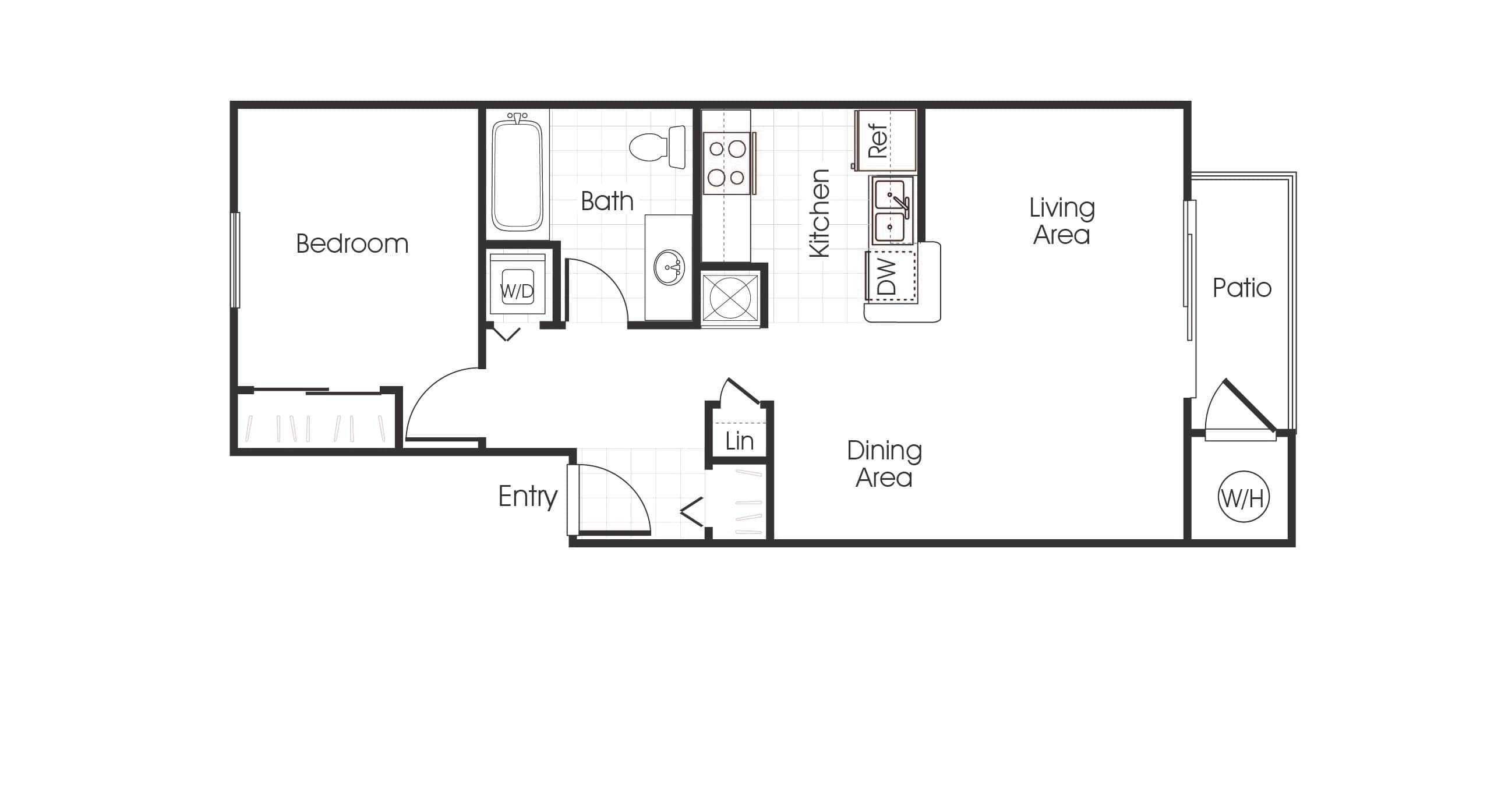 A1 floor plan