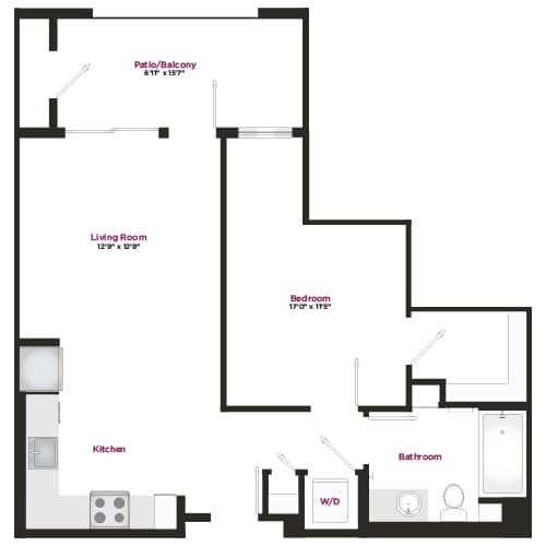 A1 floor plan