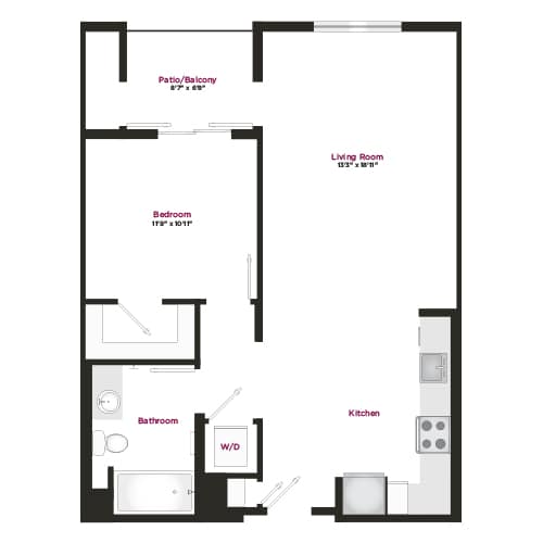 A6 floor plan