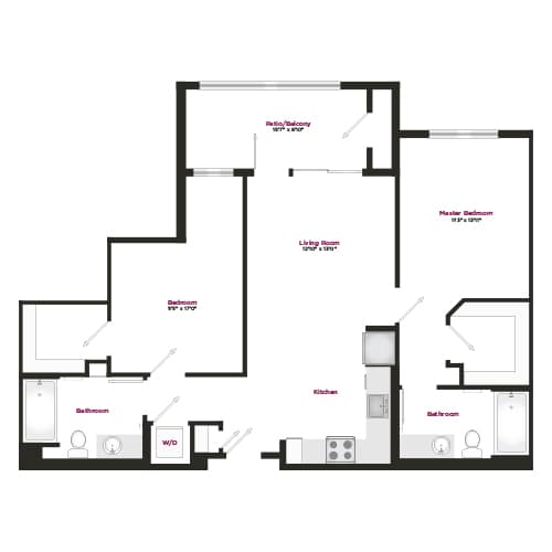 B2 floor plan