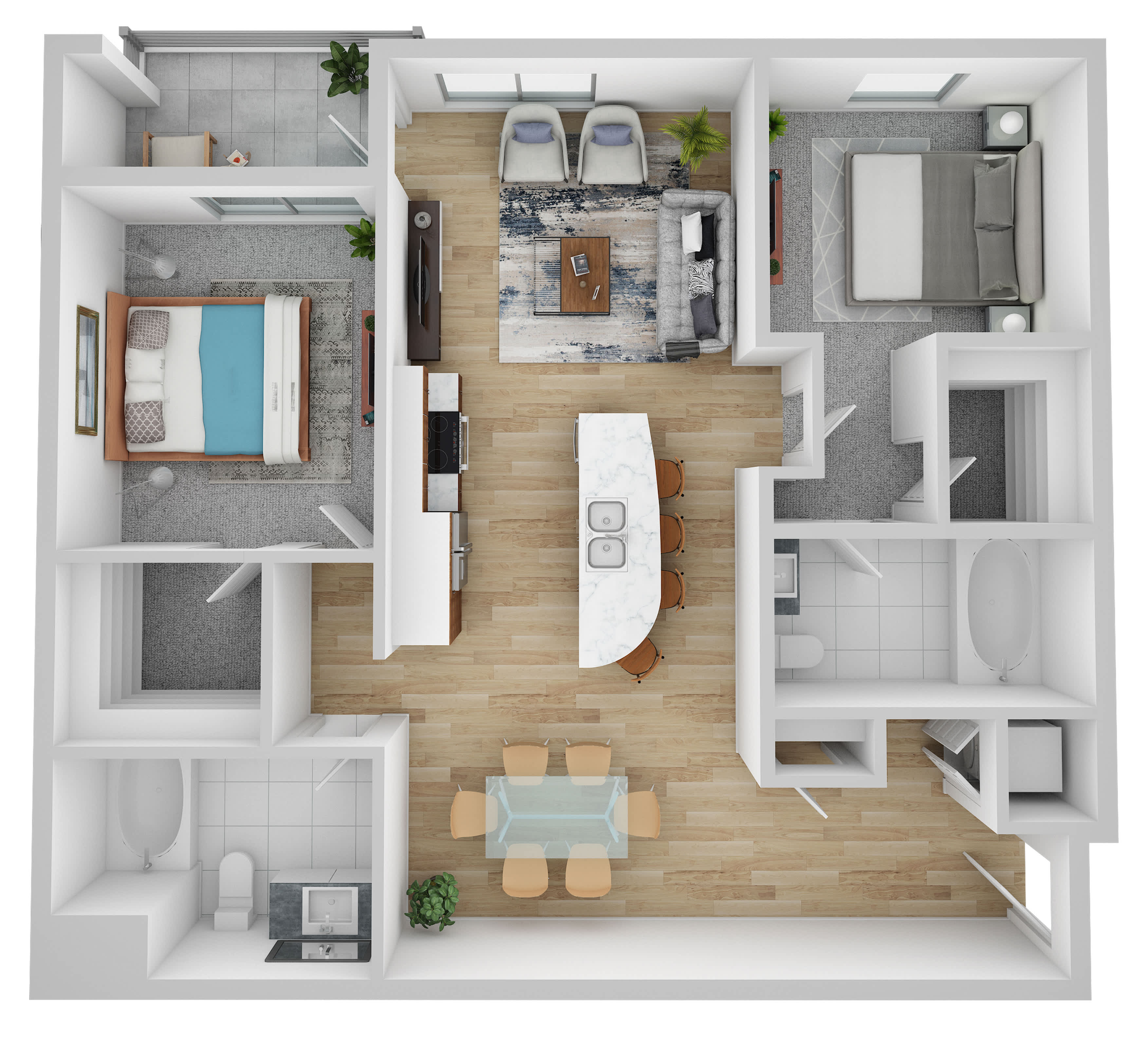 B2 floor plan