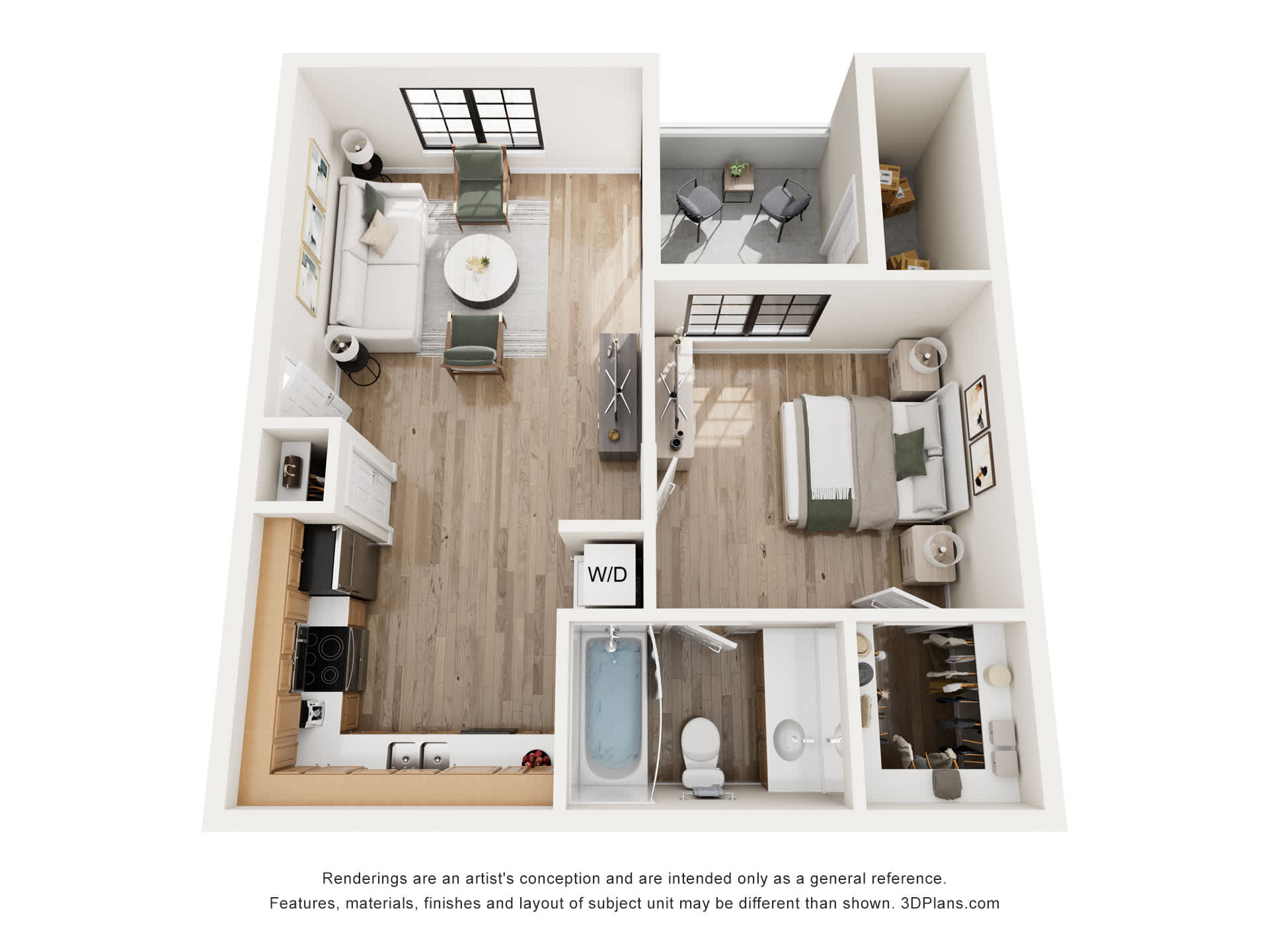 A1 floor plan