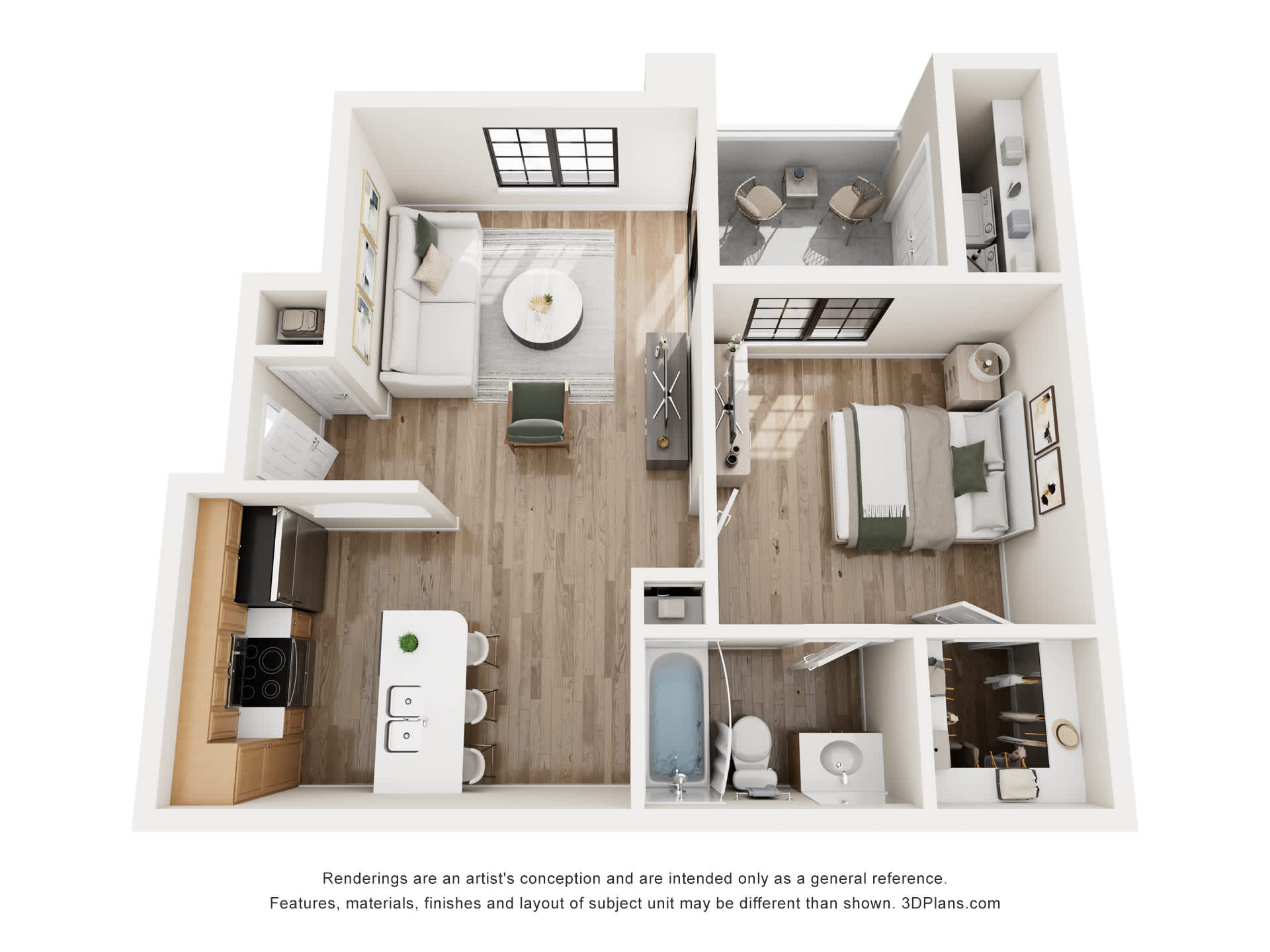A2 floor plan