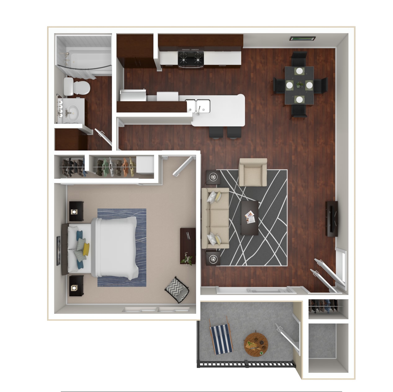 A1 floor plan