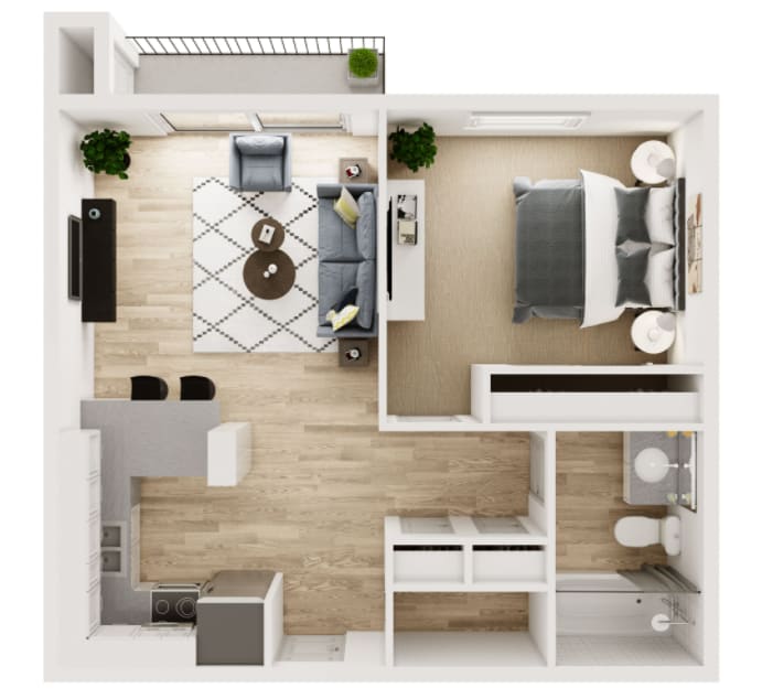 A1 floor plan